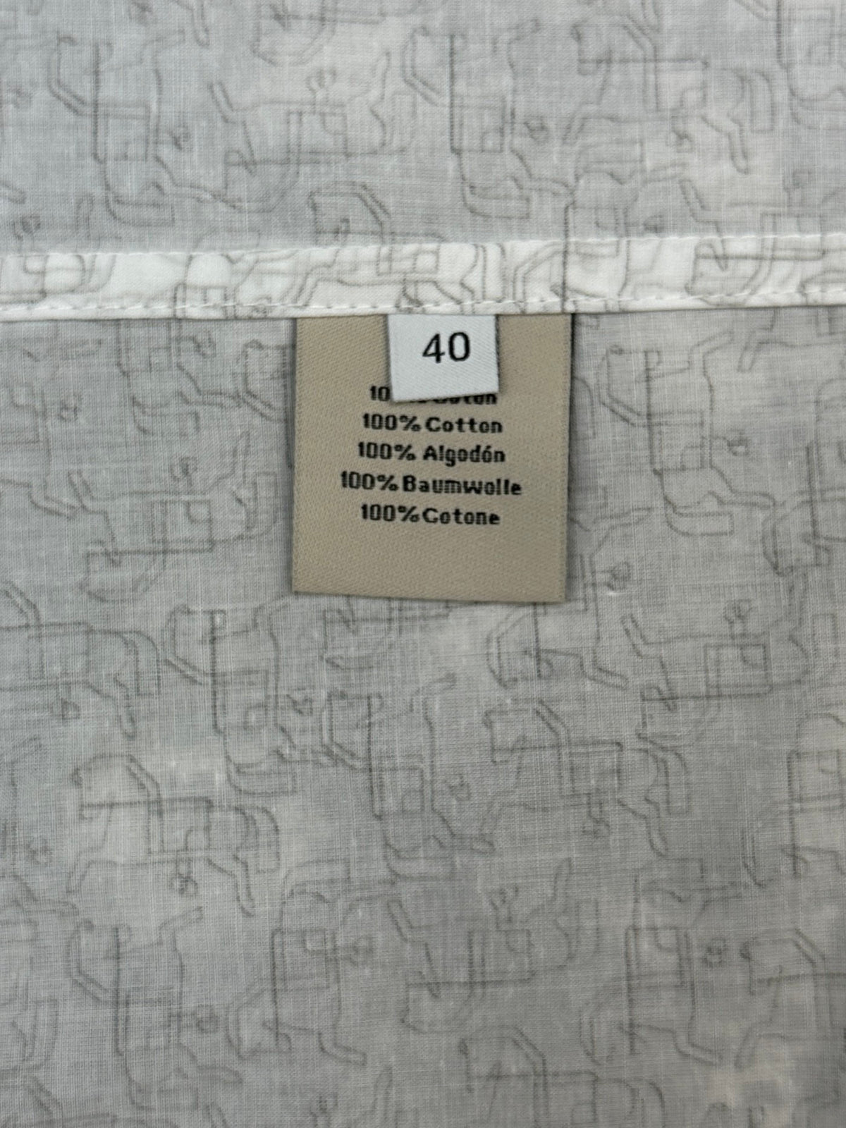 Hermes Long Sleeve Shirt