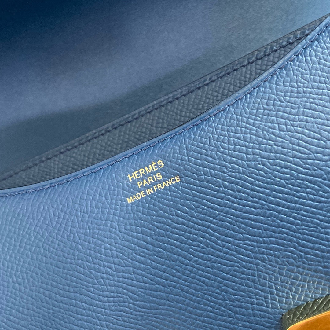 Hermes Constanza, 19 cm, T0, Epsom