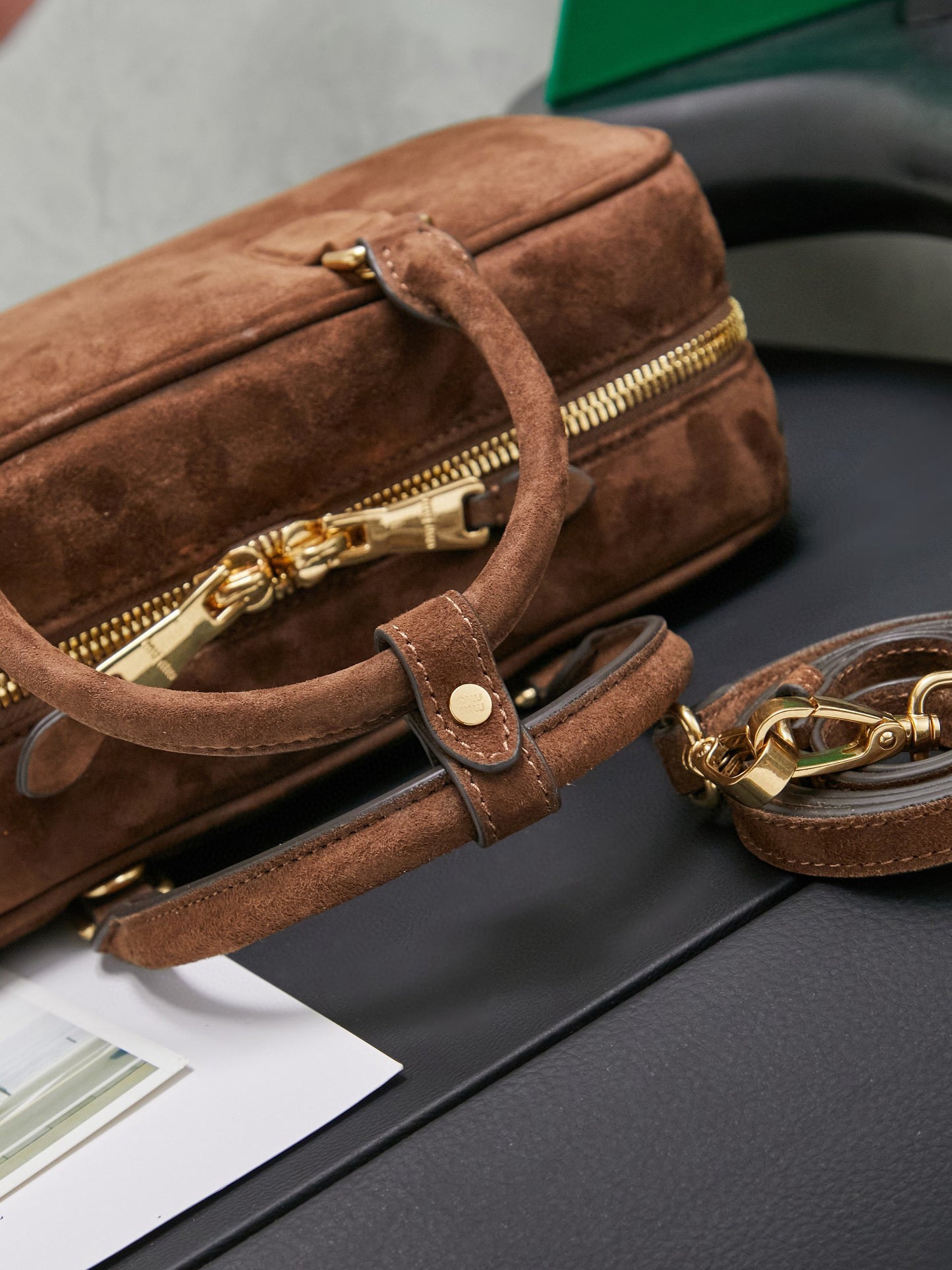 Miu Miu Bowling Bag 27x12x9cm