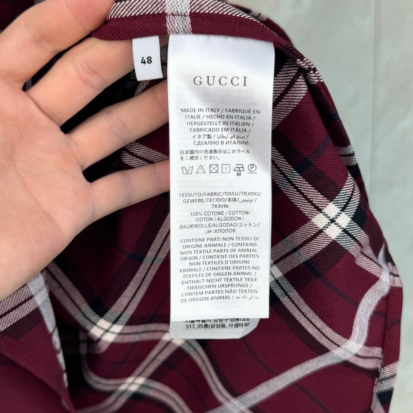 Gucci Long Sleeve Shirt