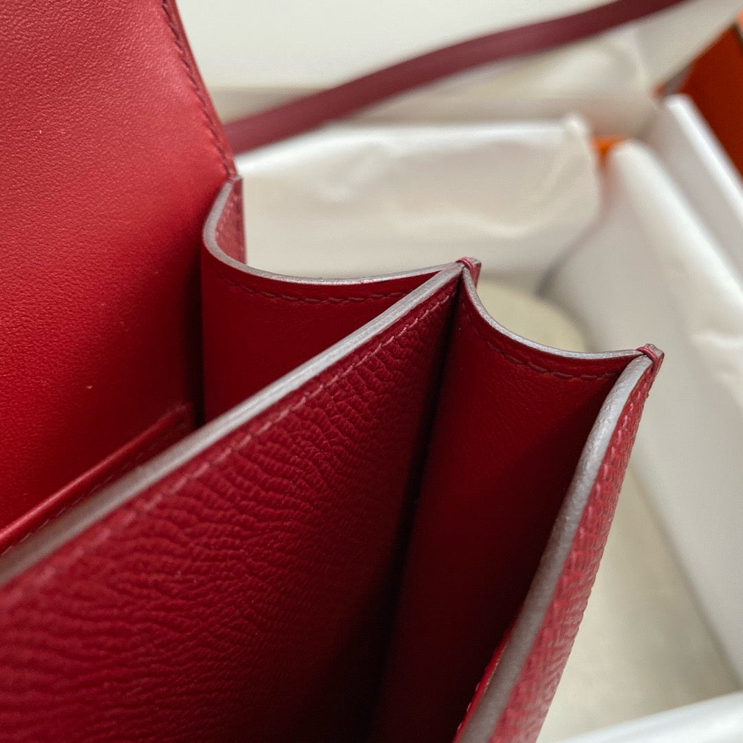 Hermes Constanza, 19 cm, K1, Epsom