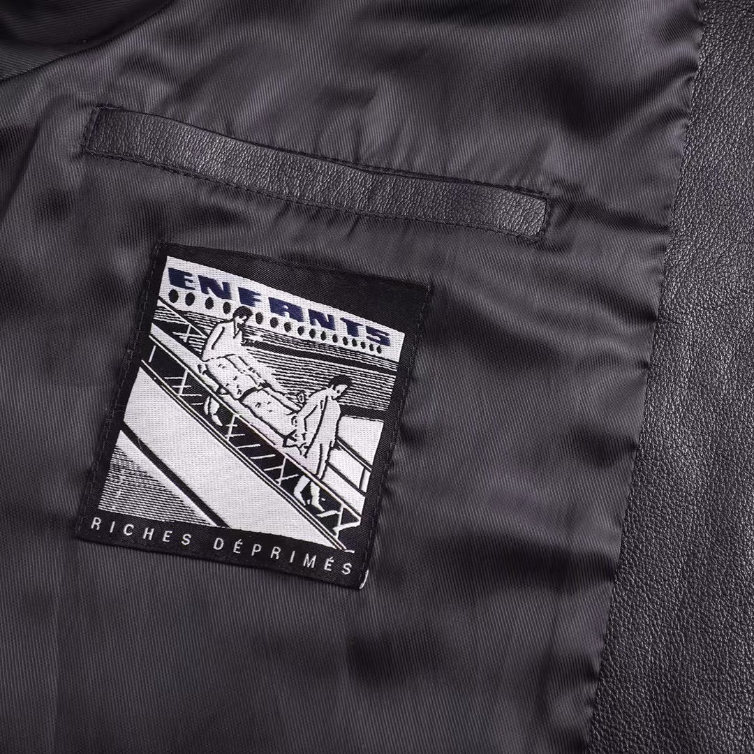Enfants Riches Déprimés Leather Jacket
