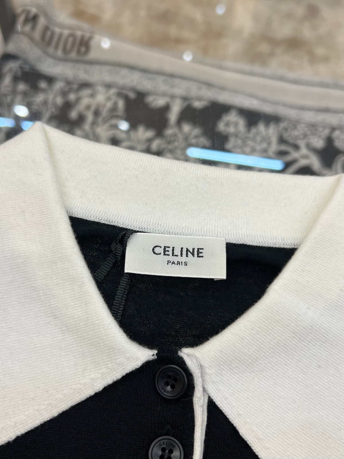 Celine Long Sleeve Polo