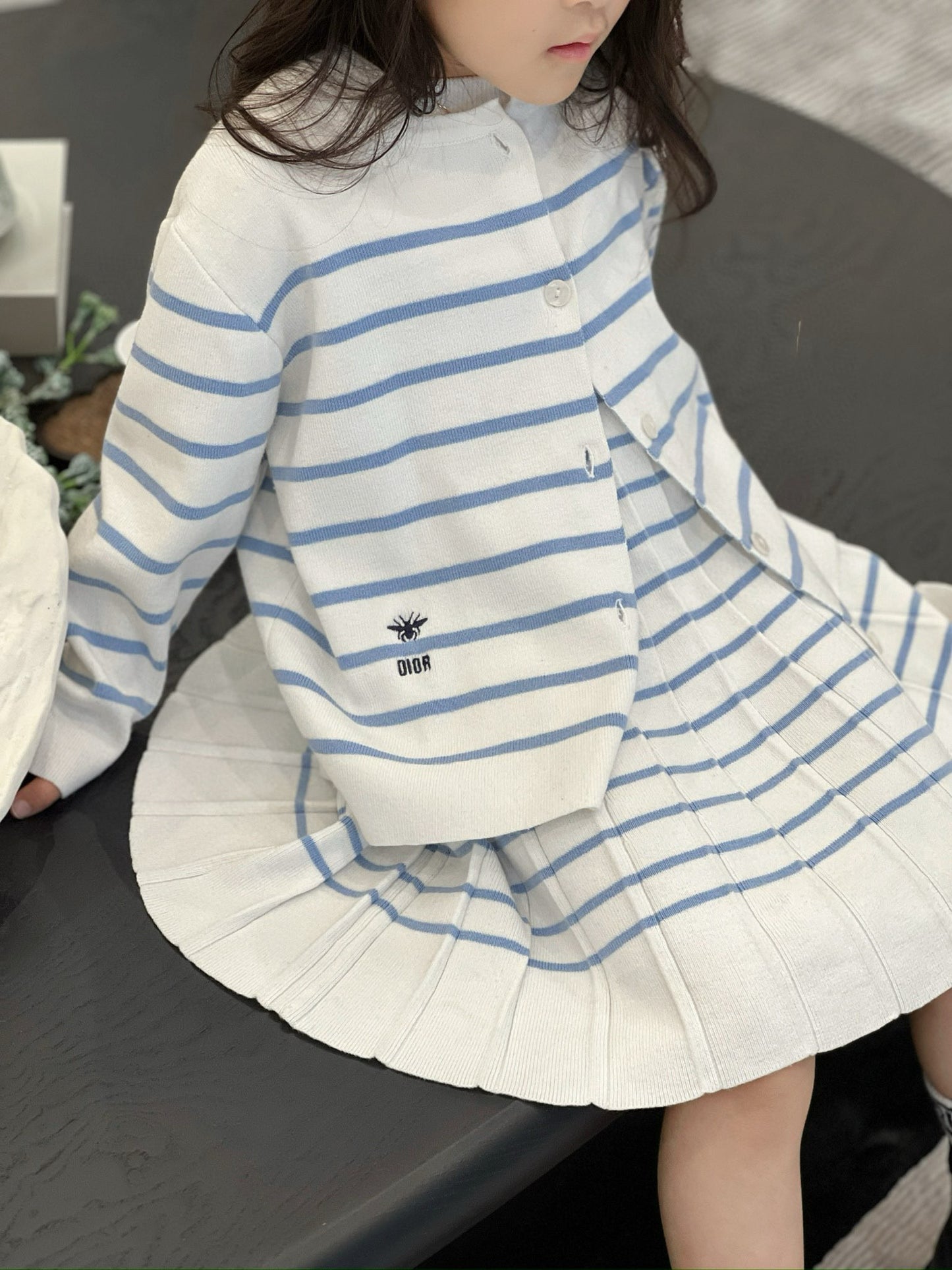 CD Cardigan/Skirtdress Set