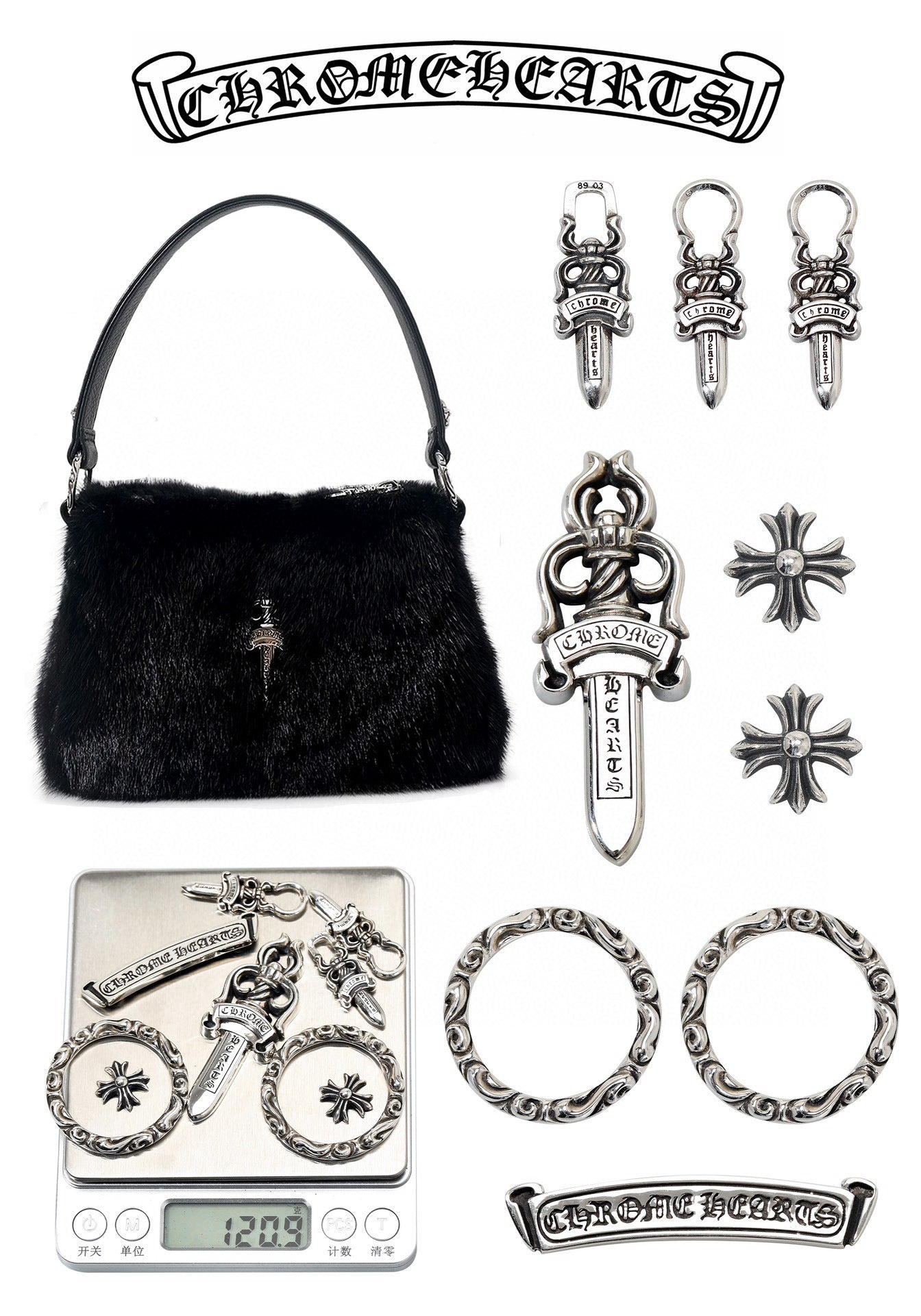 Chrome Hearts Handbag