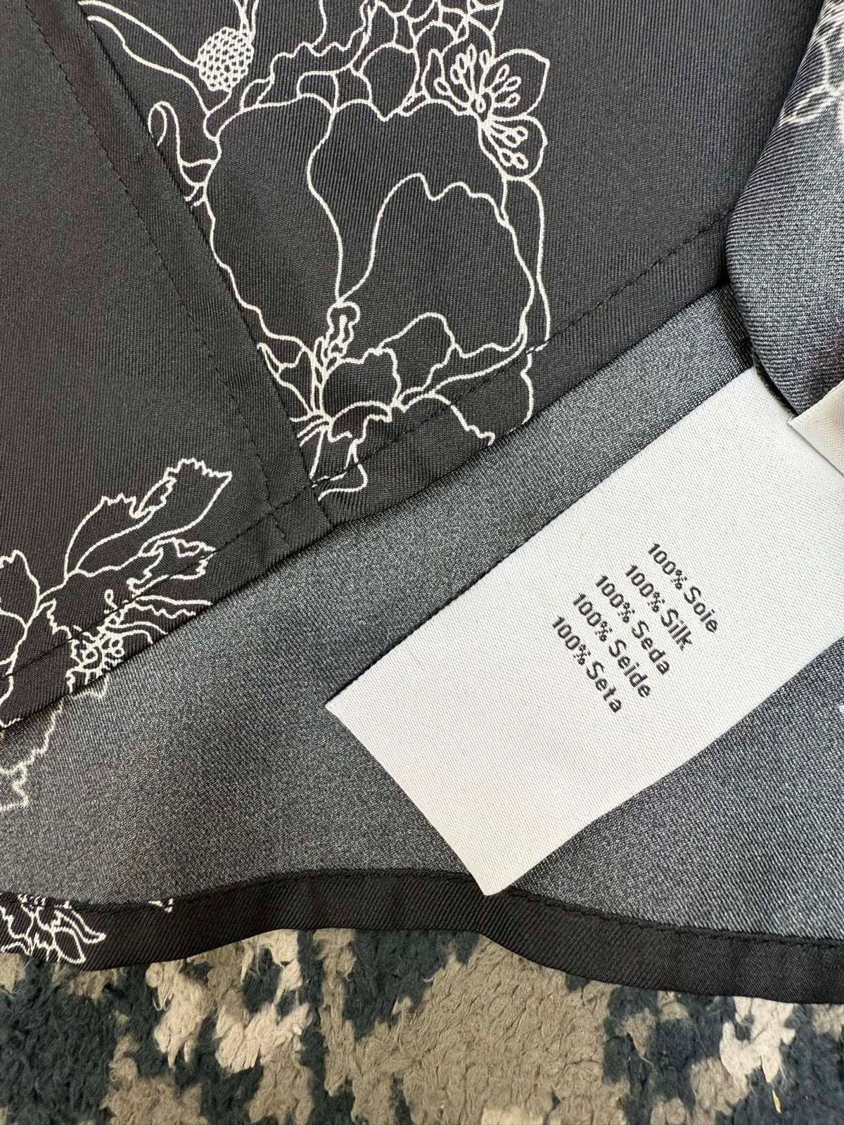 Hermes Long Sleeve Silk Shirt