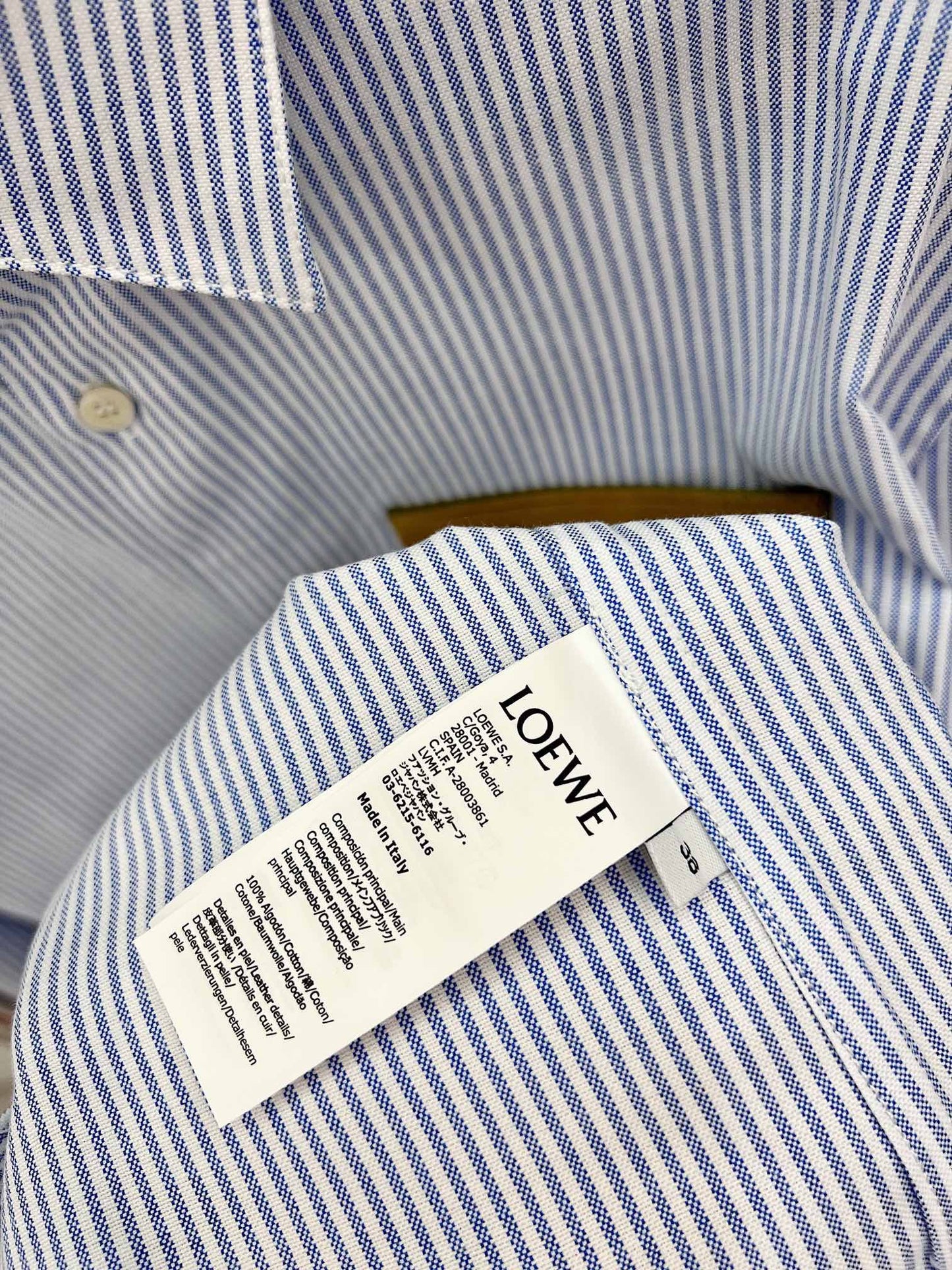 Camisa Manga Larga Loewe