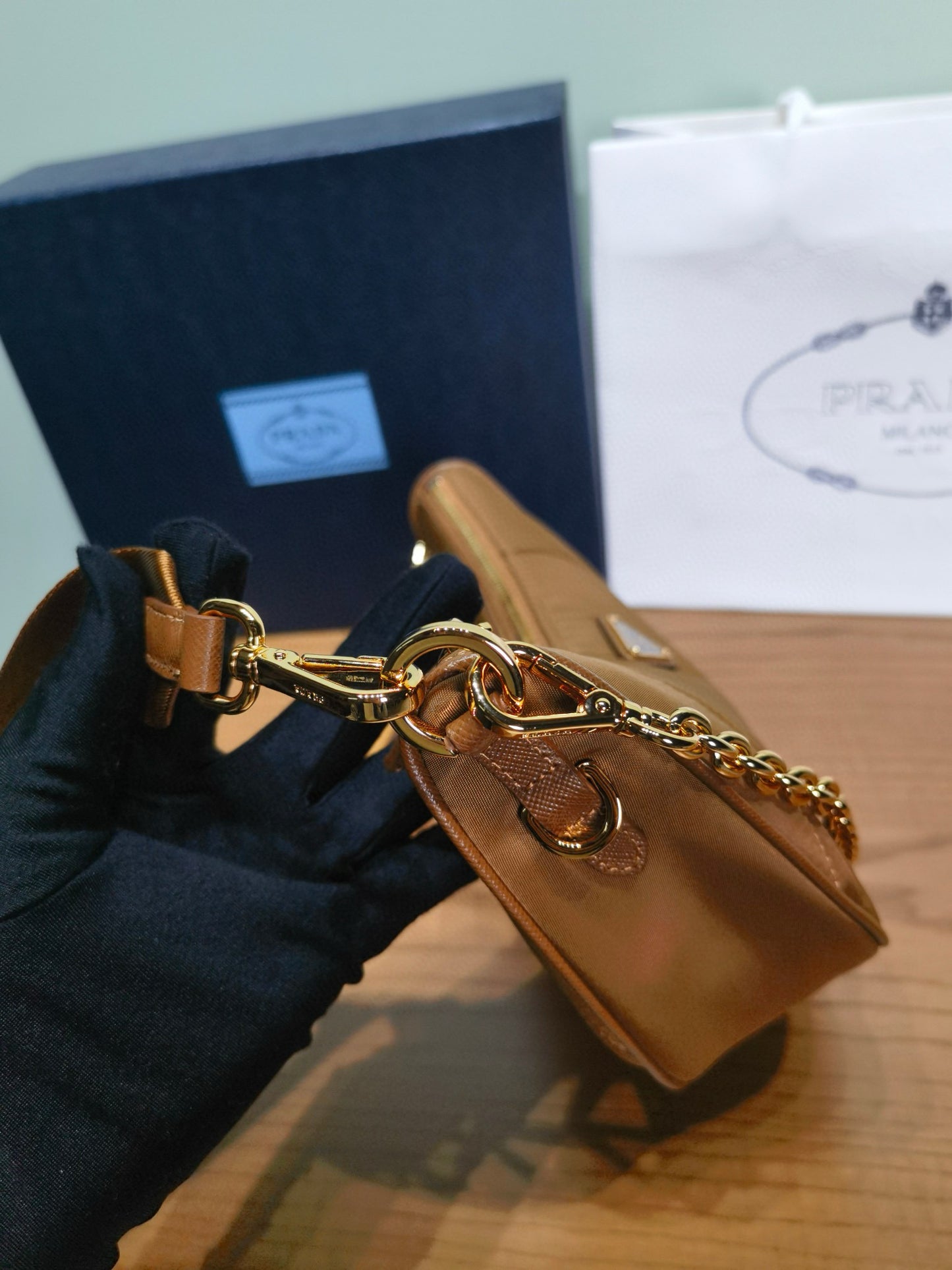 Prada Half Moon Bag