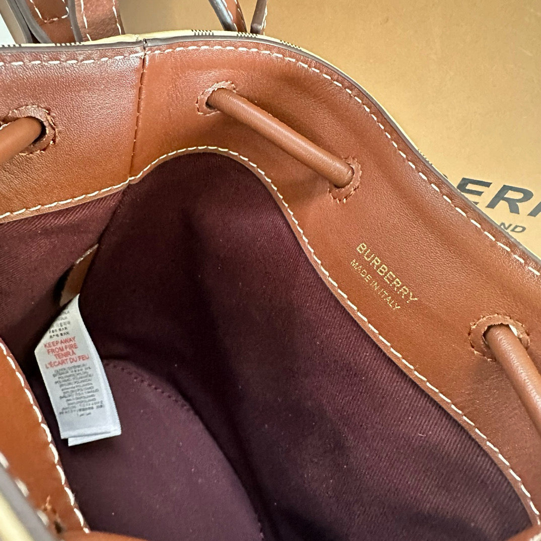 BBR Check Bucket Bag