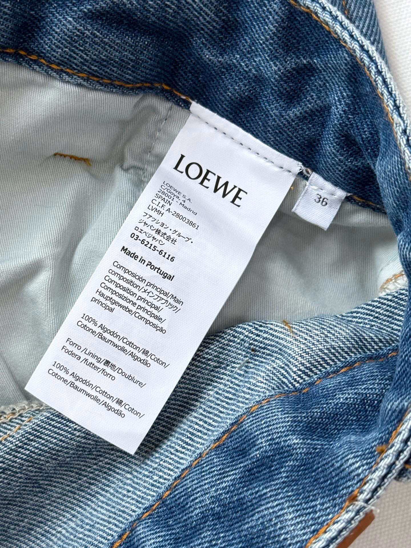 Loewe Shorts Jeans