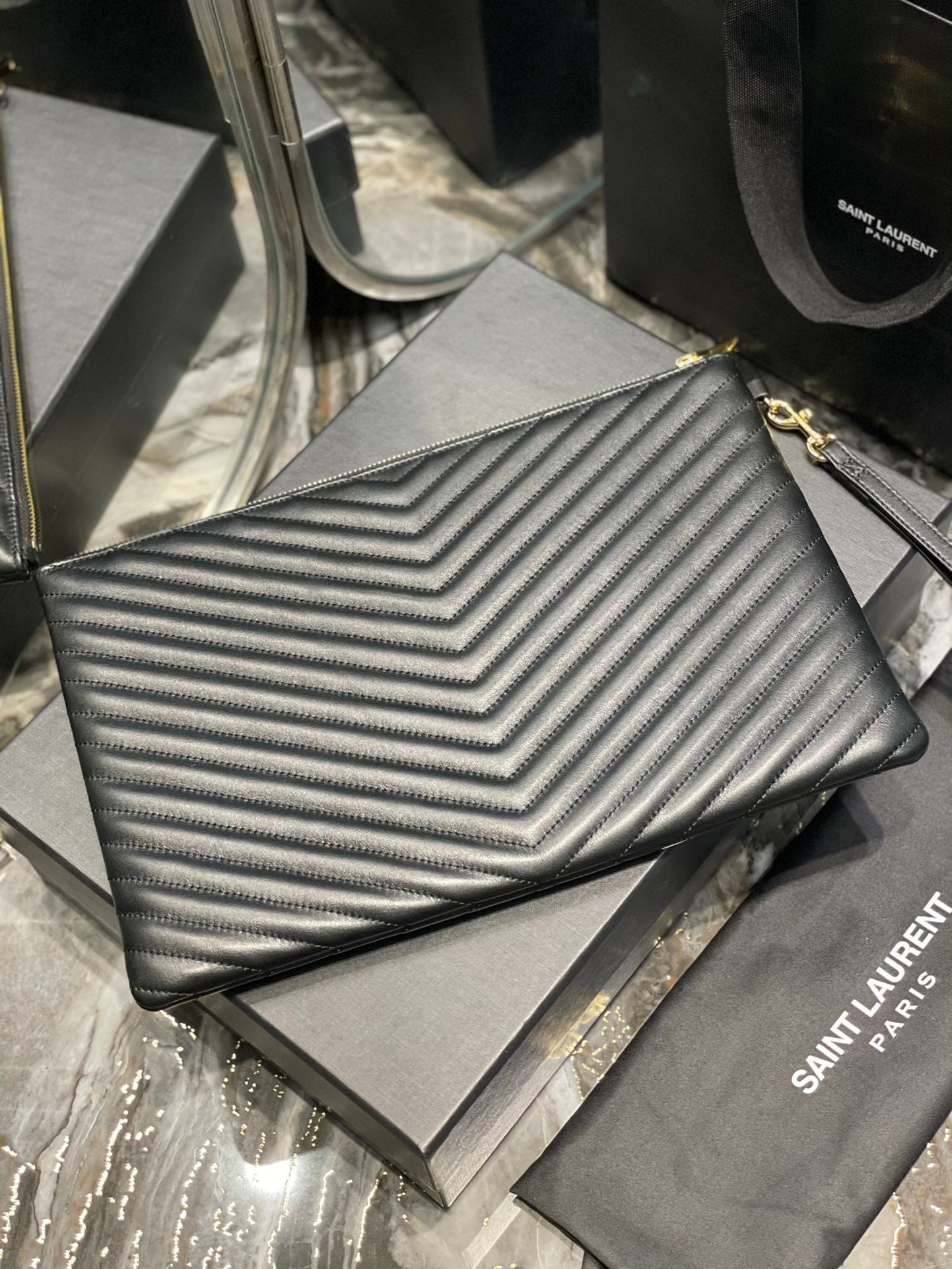 YSL Wallet 36x24.5x2.5cm