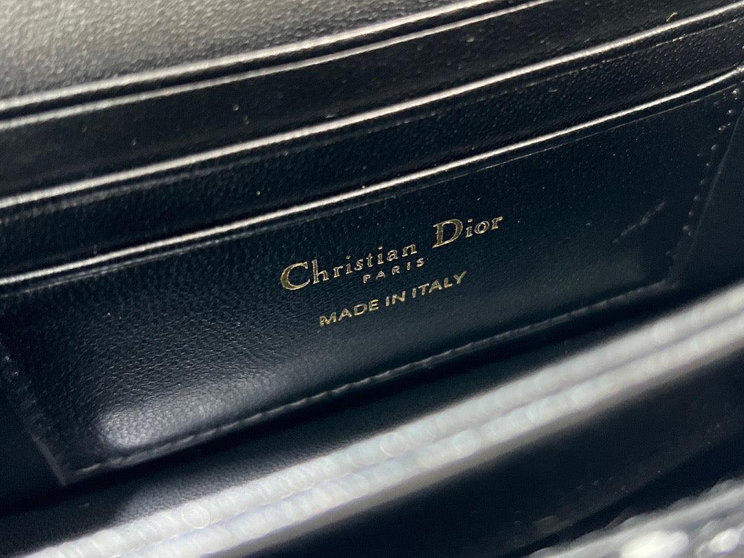 Bolso Dior Lady con asa superior (21 cm)