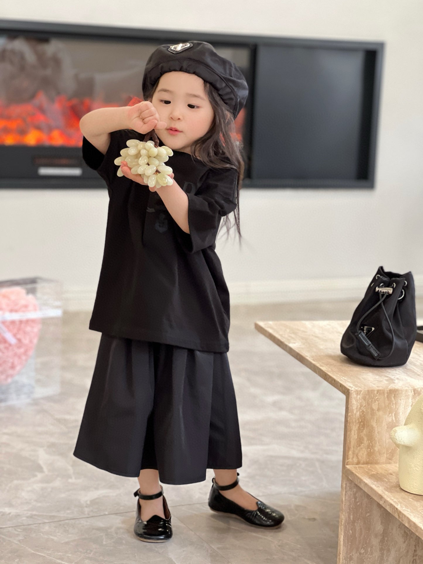 Prada T-Shirt/Skirt Set