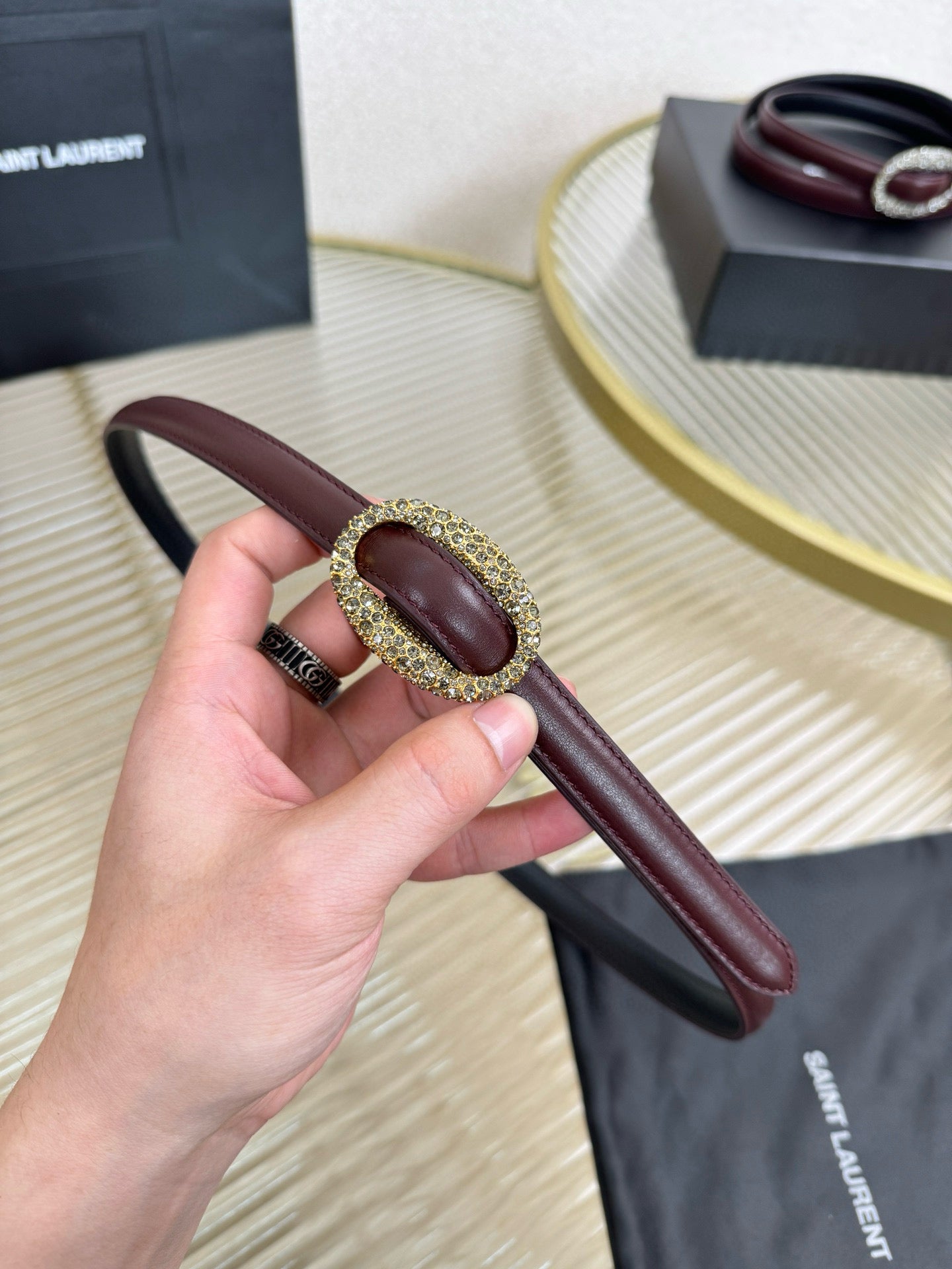 Saint Laurent Belt
