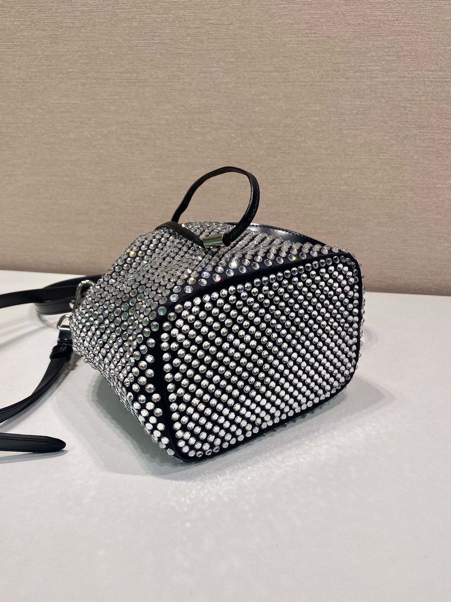 Prada Crystal Bucket Bag