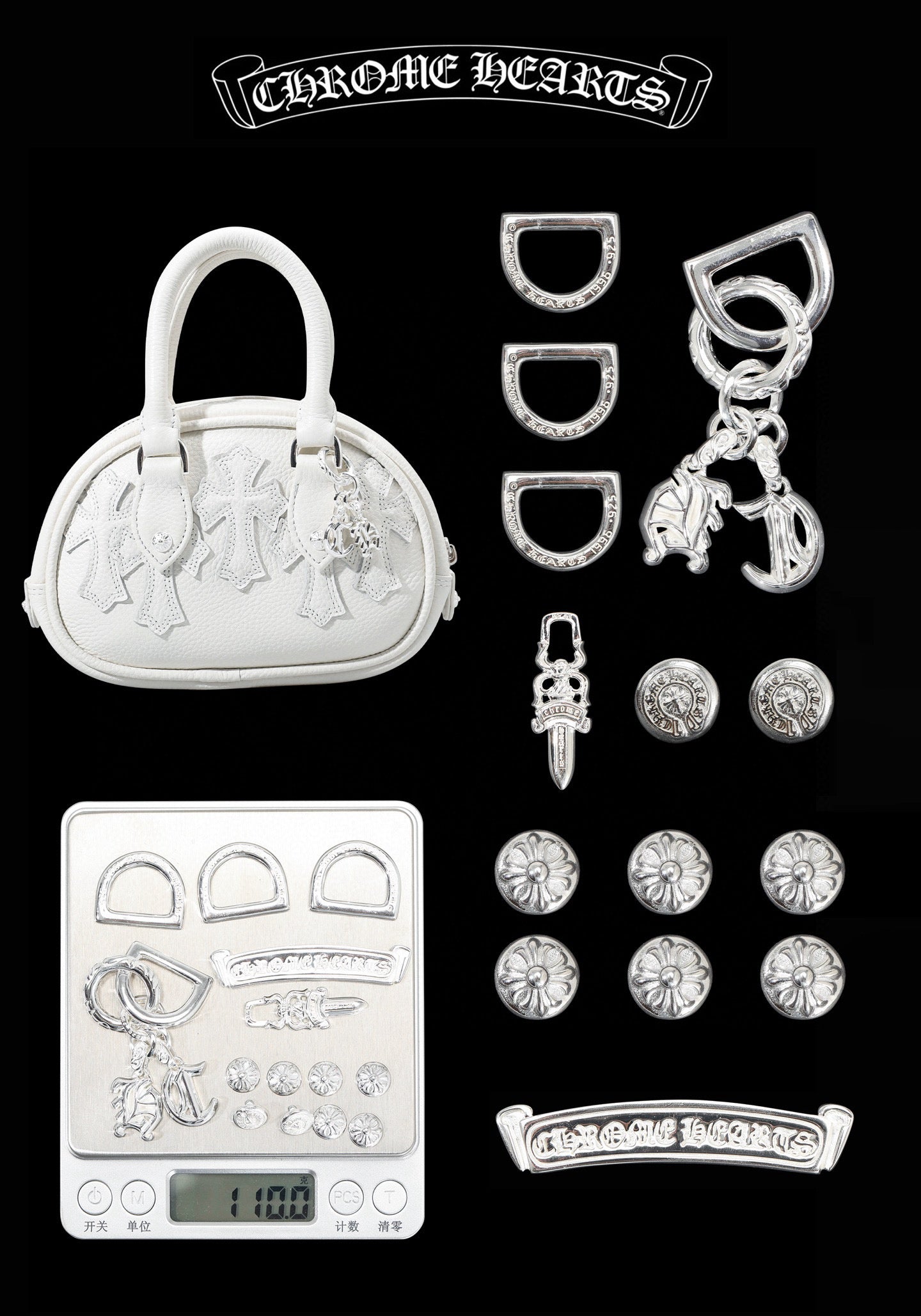 Chrome Hearts Bowling Bag