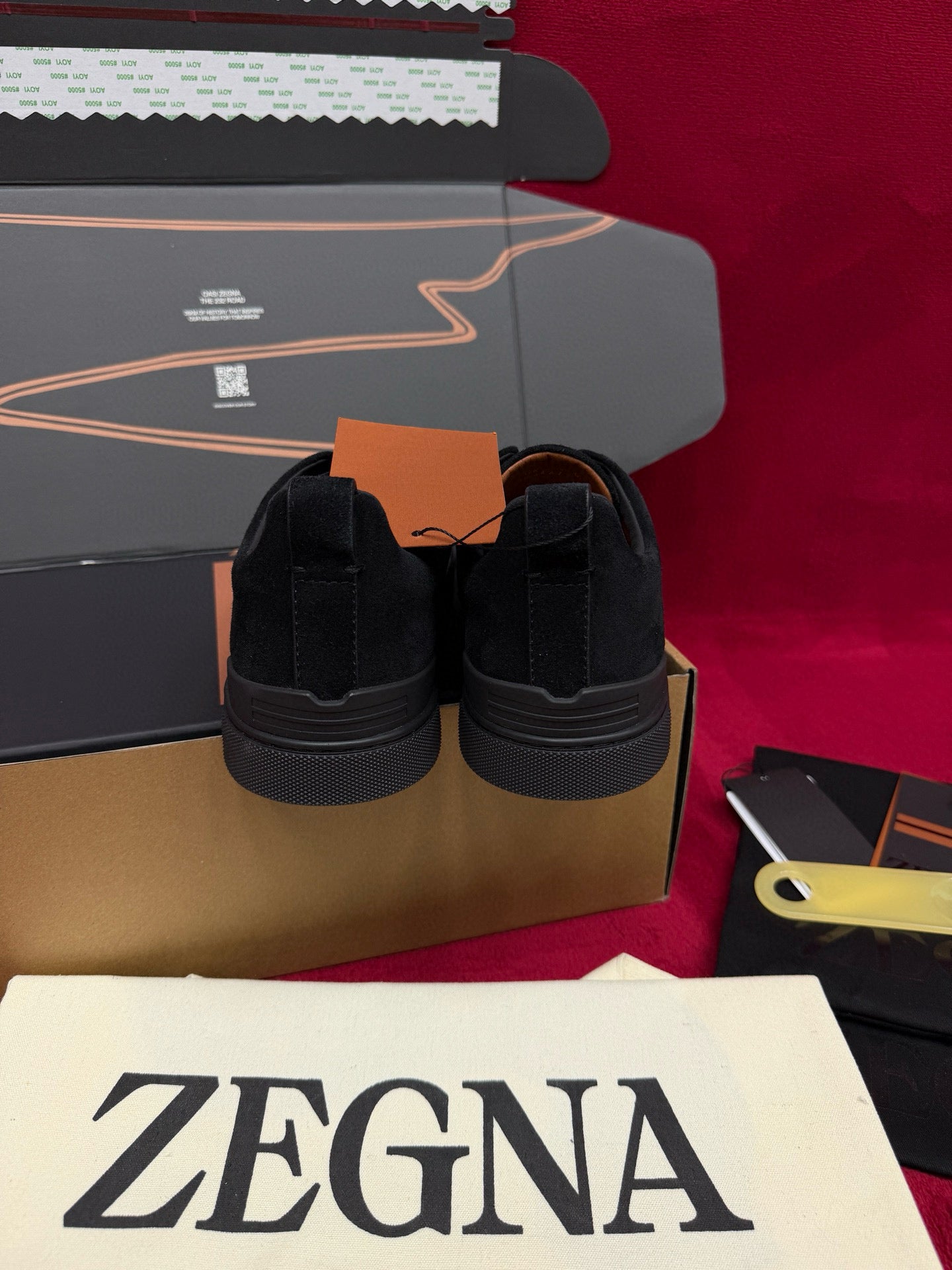 Zegna Suede Sneakers