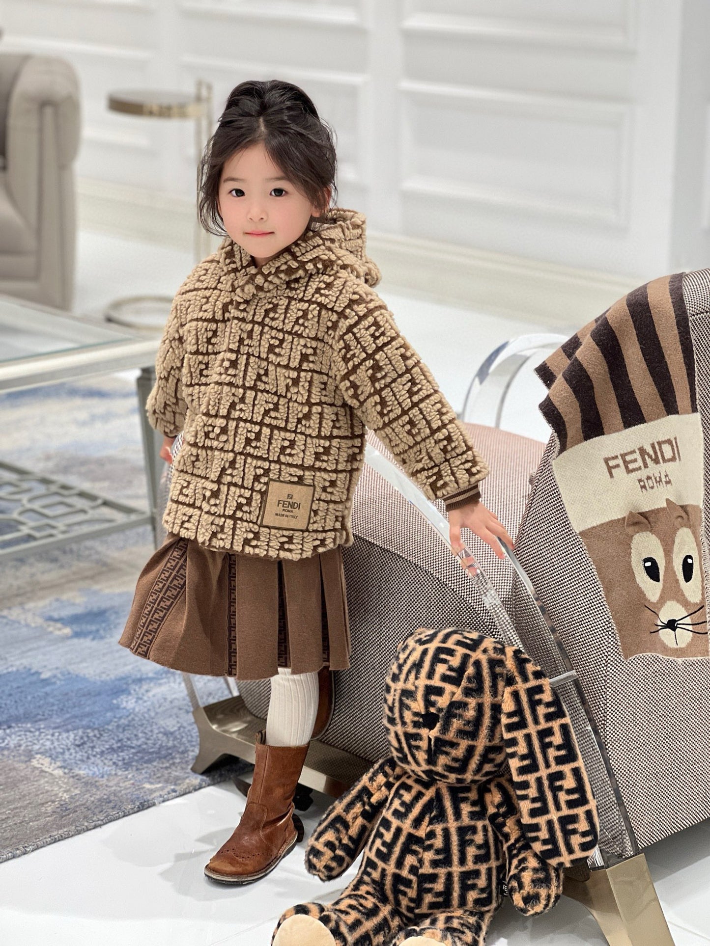 Fendi Jacket/Skirt Set