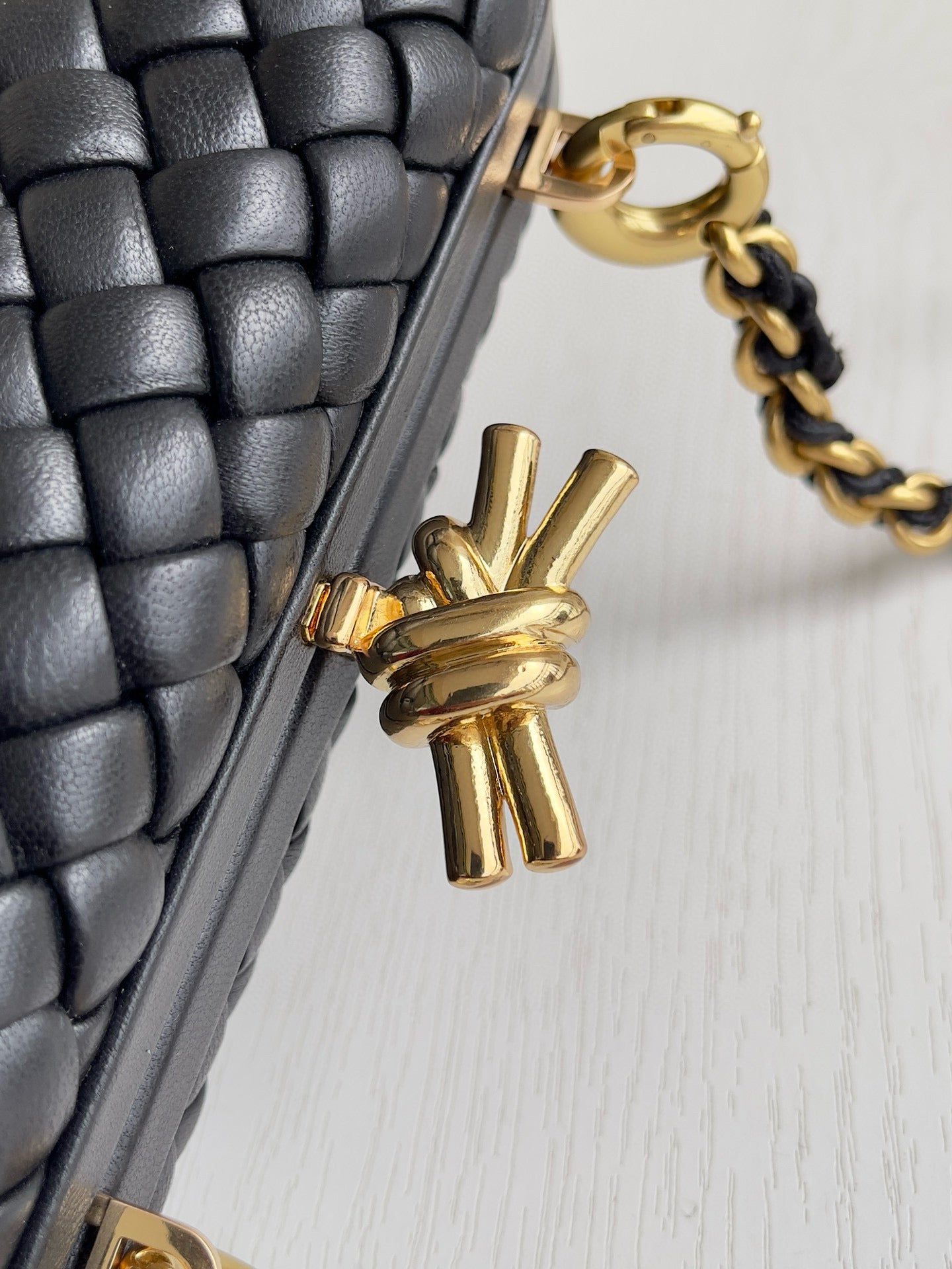BV Knot Clutch Bag