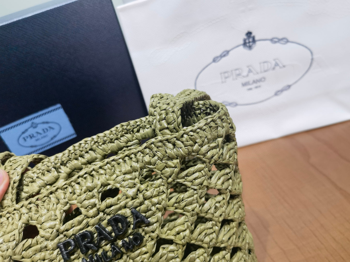 PD Mini Crochet Tote Bag