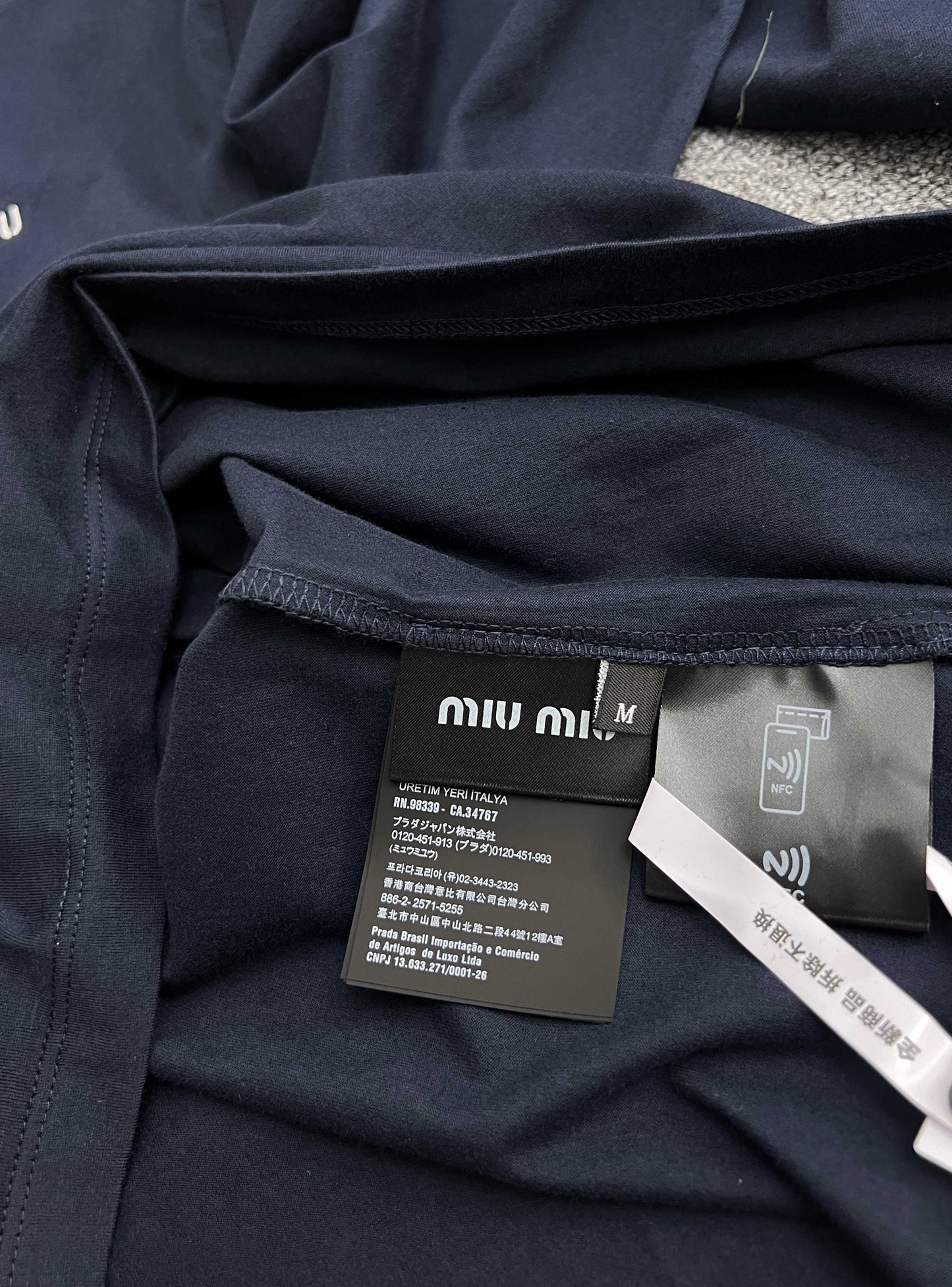 Miu Miu Long Sleeve T-shirt
