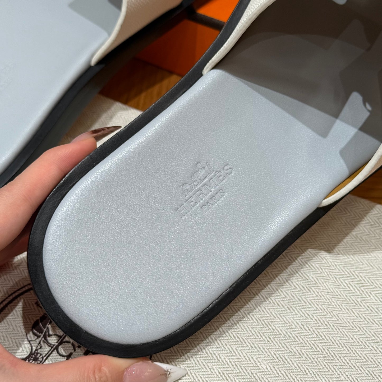 Hermes Slippers