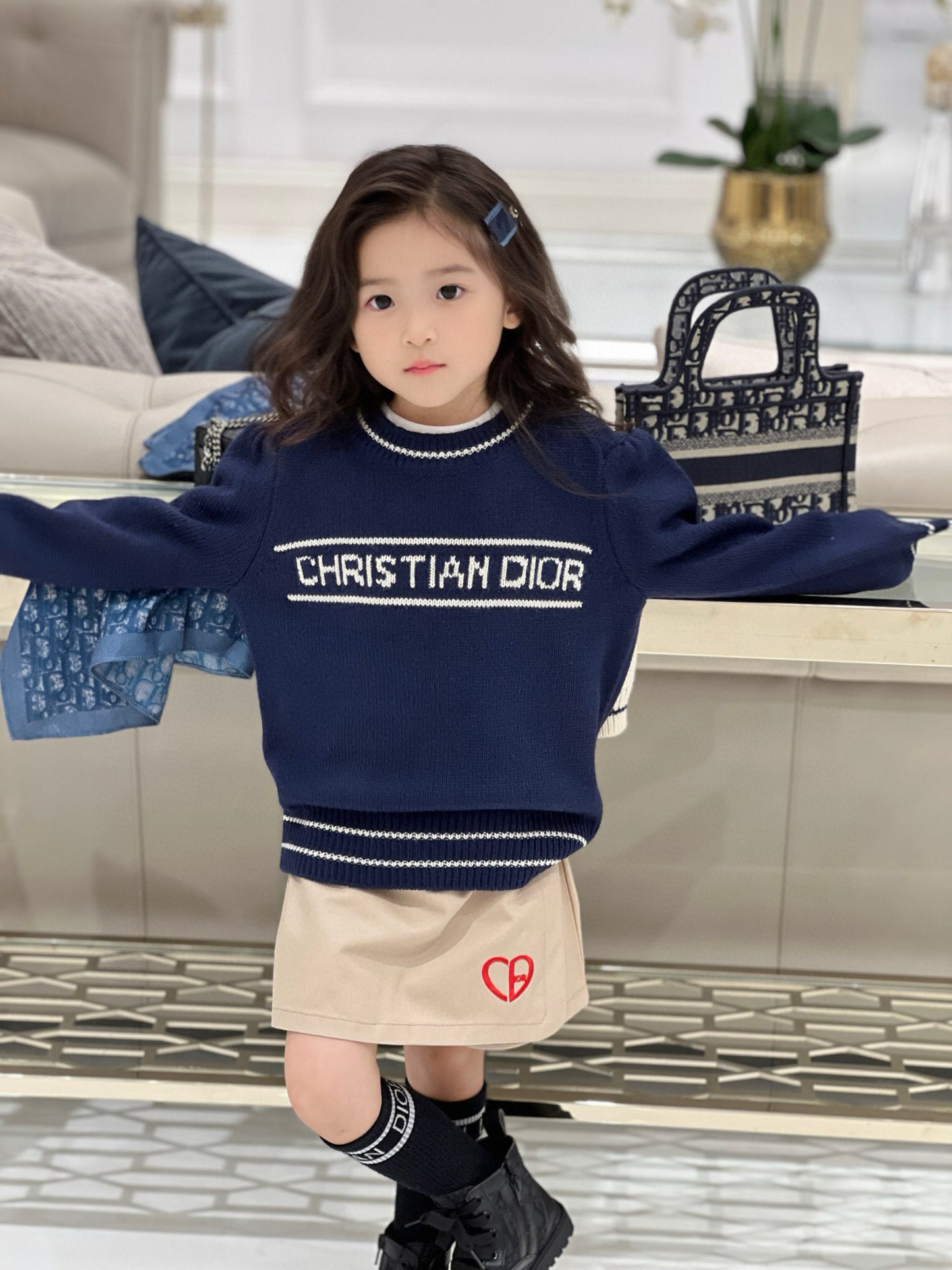 CD Sweater/Skirt Set