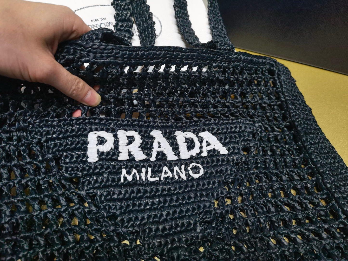 Prada Shopping Bag