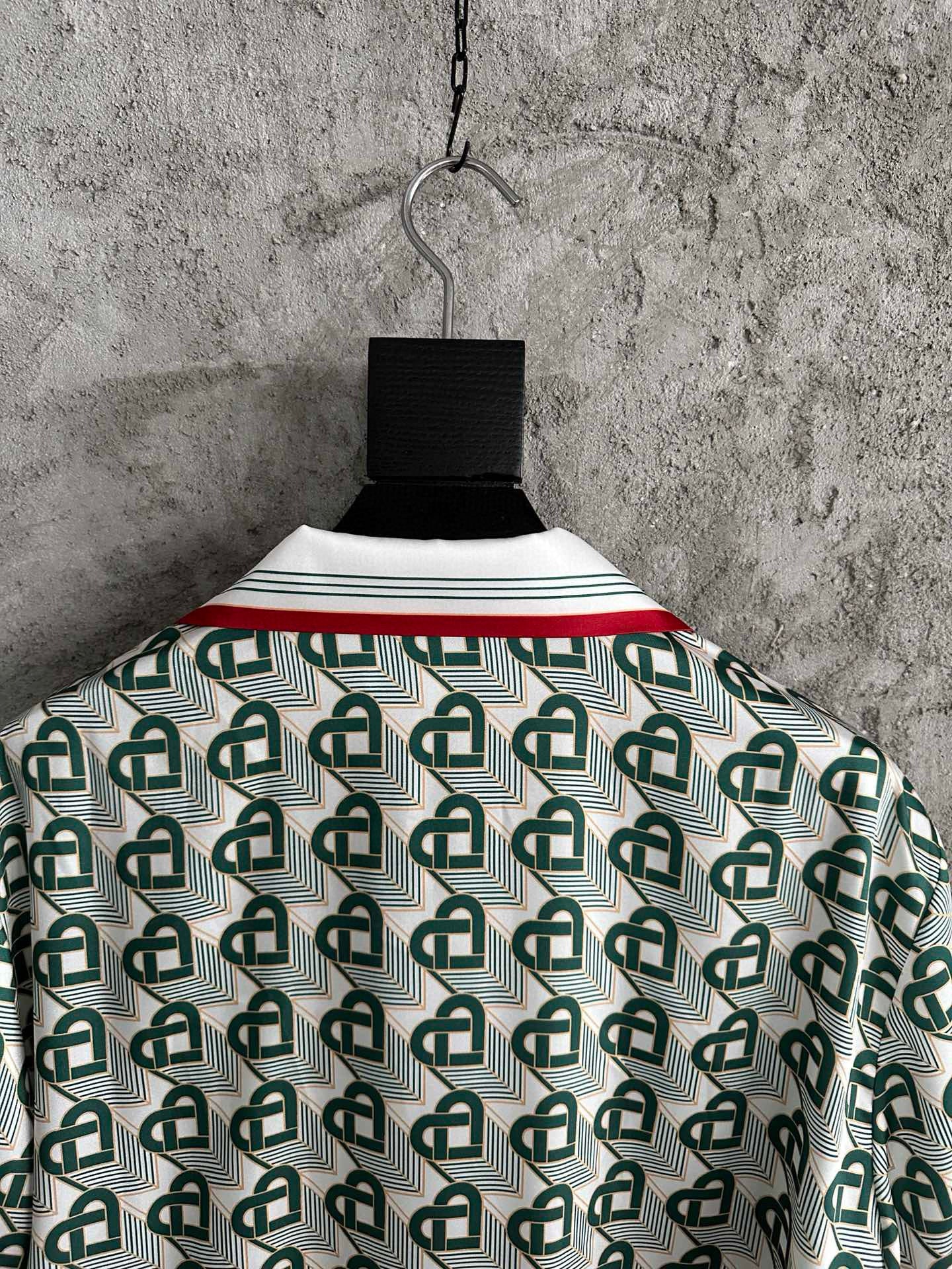 Casablanca Short Sleeve Polo