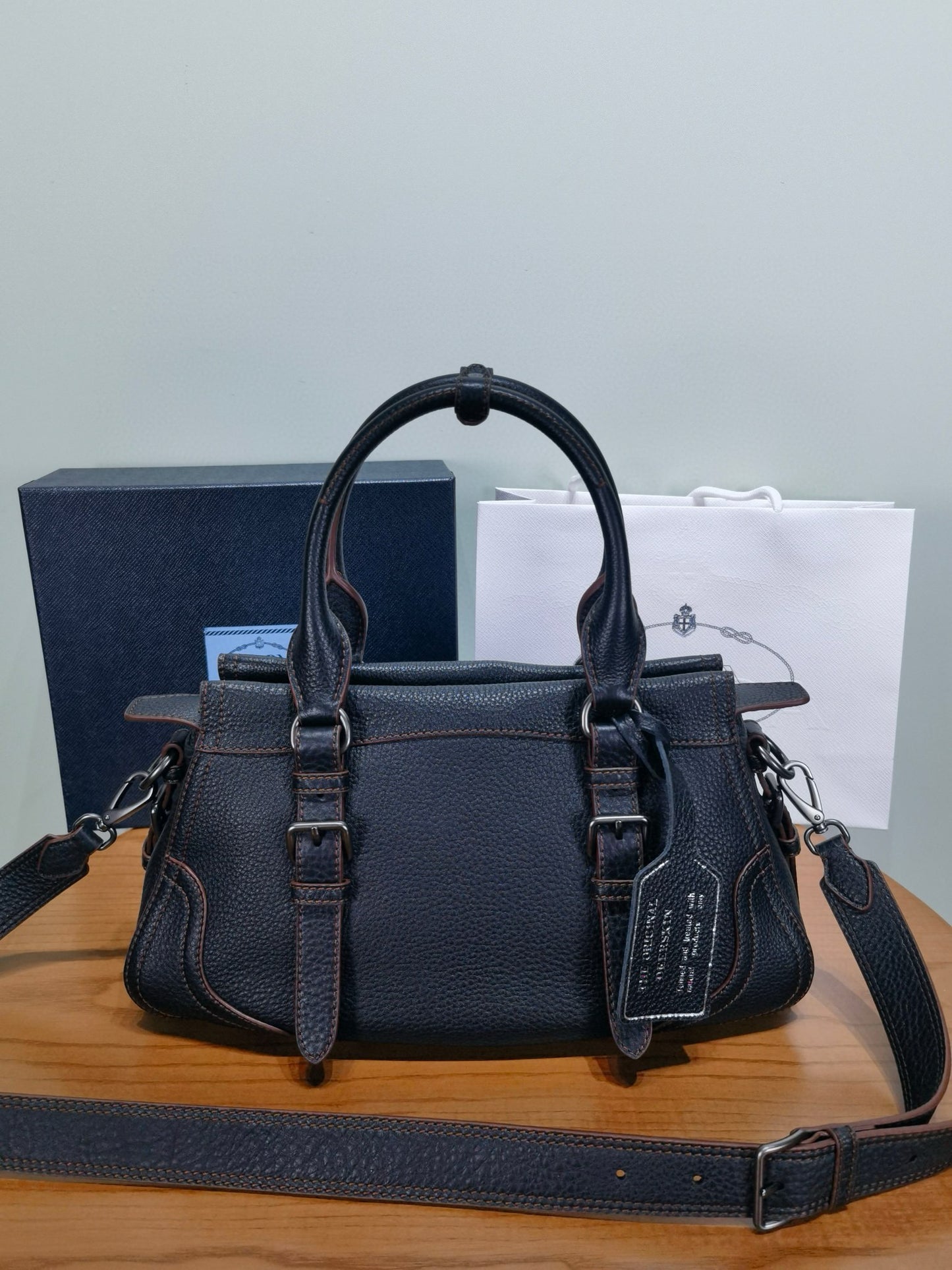 PD Bonnie Leather Tote Bag 35x22x11cm
