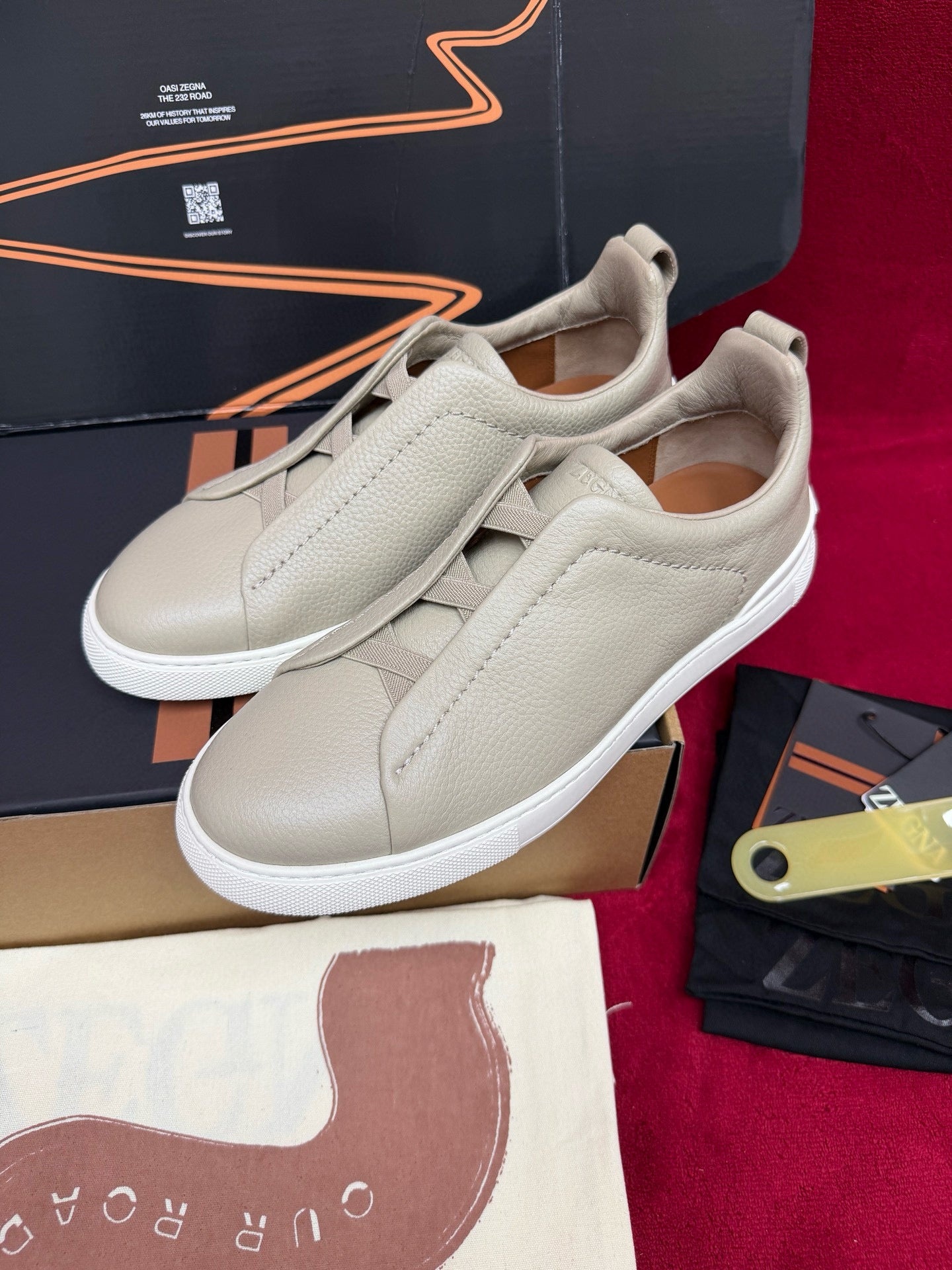 Zegna Sneakers (Deerskin)
