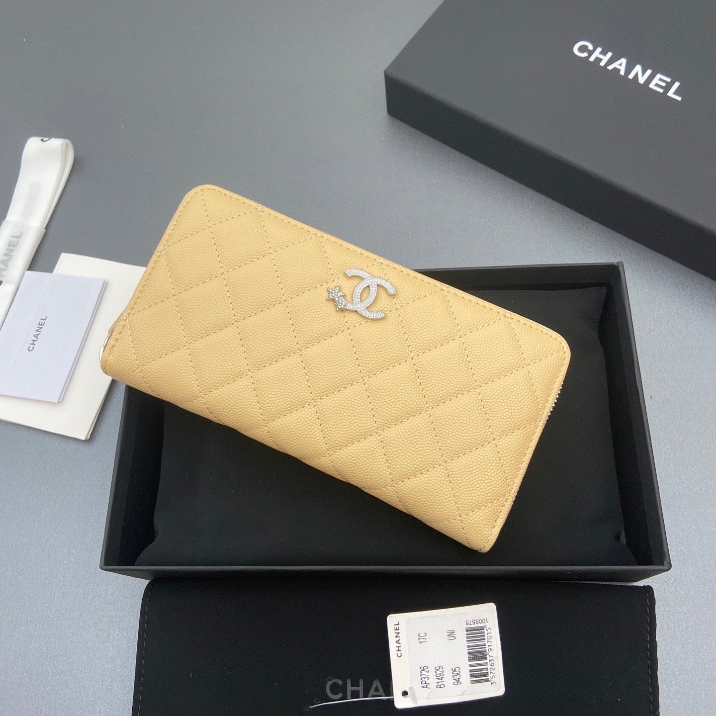 Chanel Long Zipped Wallet