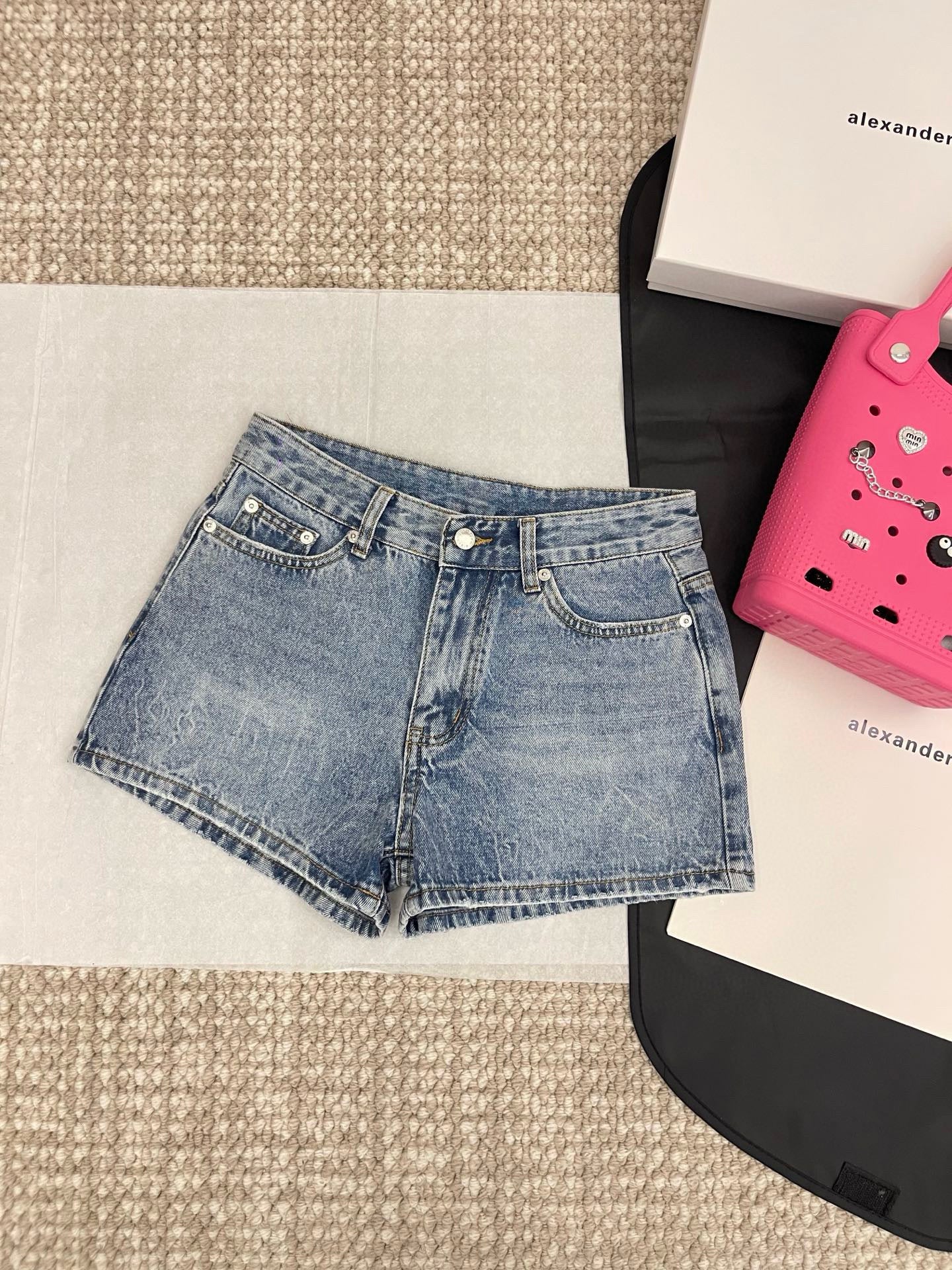 Alexander Wang Denim Shorts