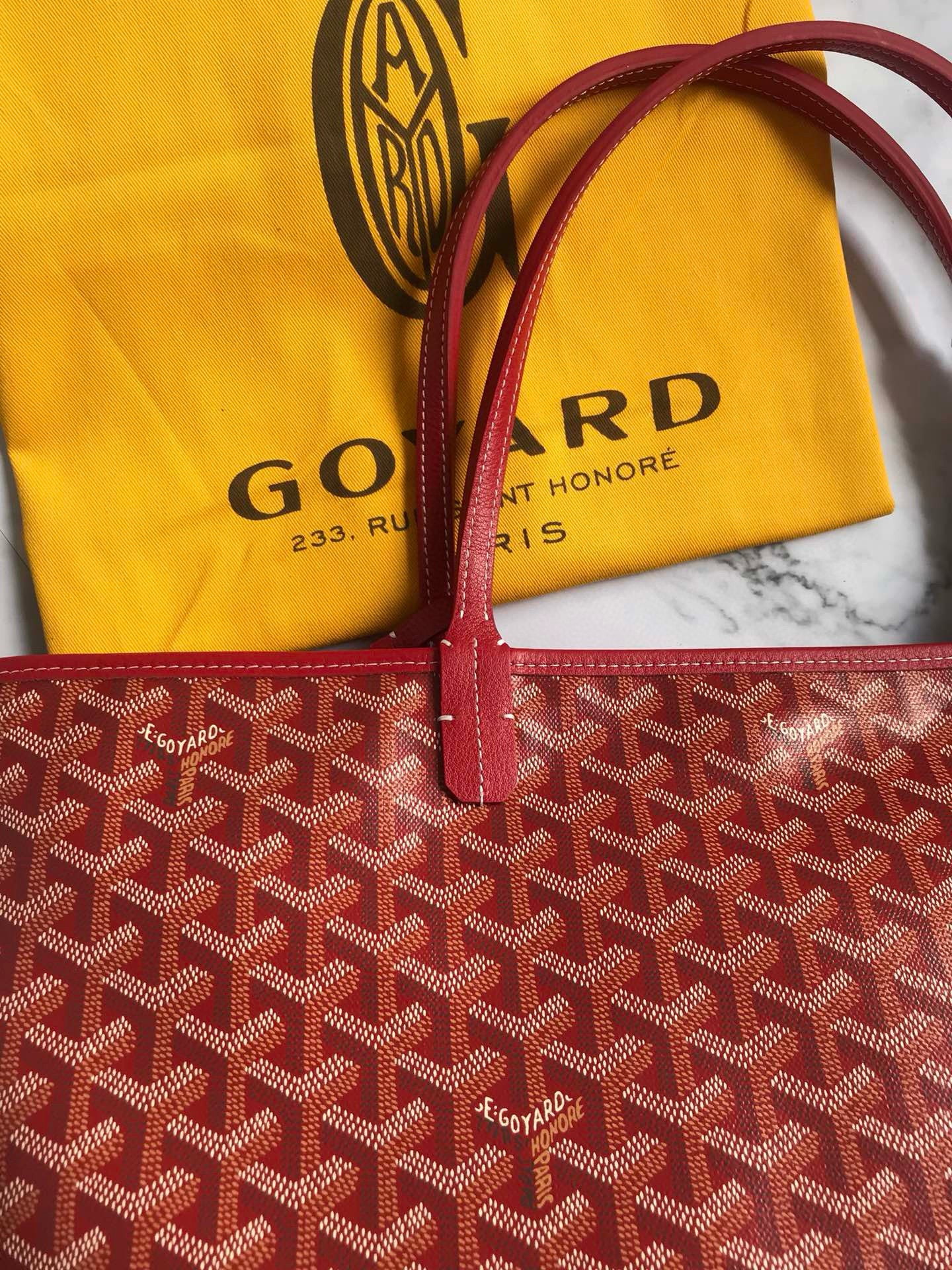 GOYARD REVERSIBLE ANJOU 39*32*19