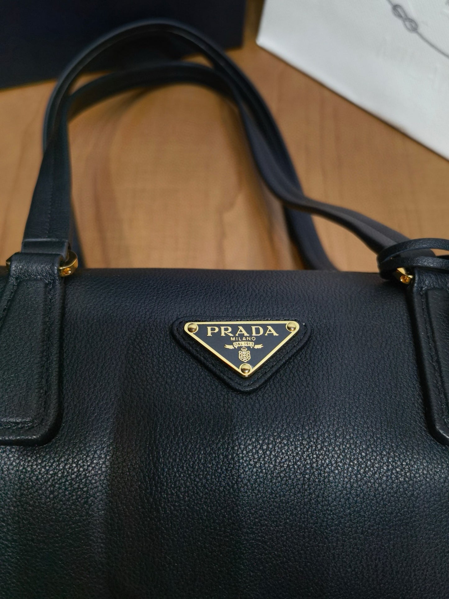 Prada Lock Shoulder Bag