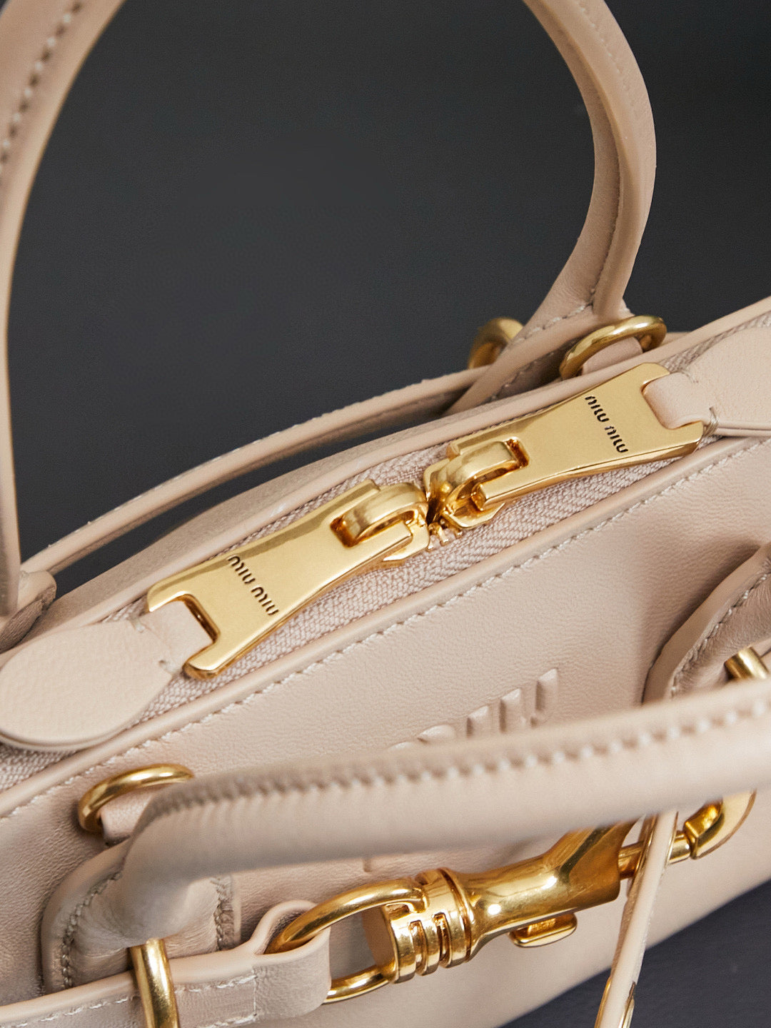 Miu Miu Bowling bag 28x16.5x10cm