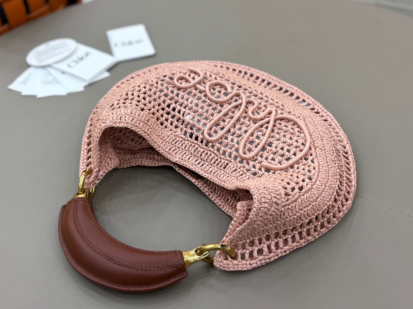 Chloe Summer Banana Hobo Bag