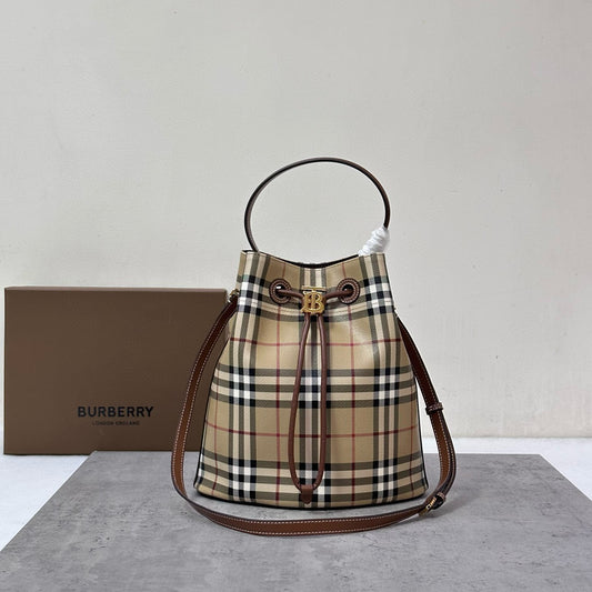 BBR Check Bucket Bag
