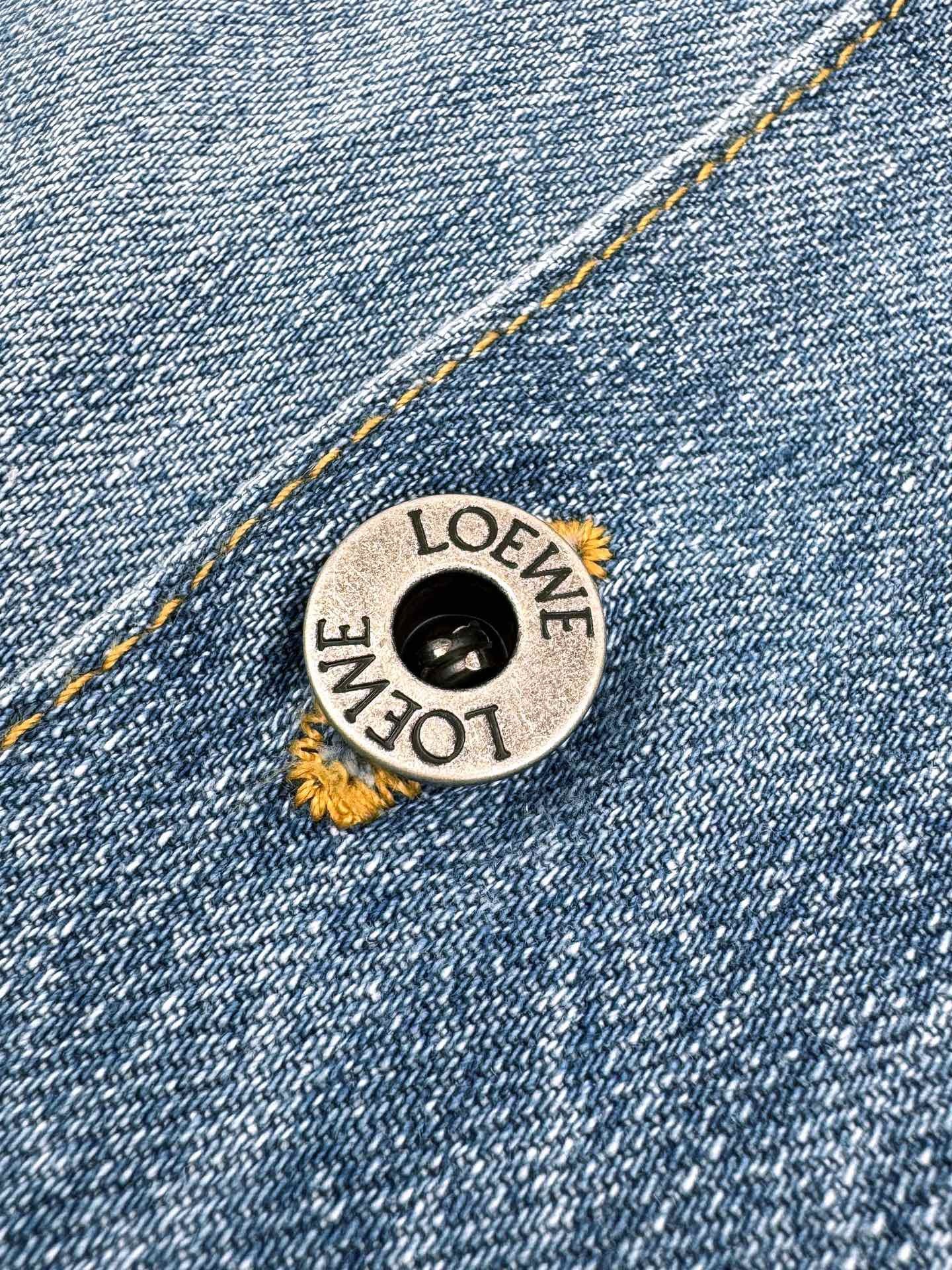 Loewe Denim Short Sleeve Shirt