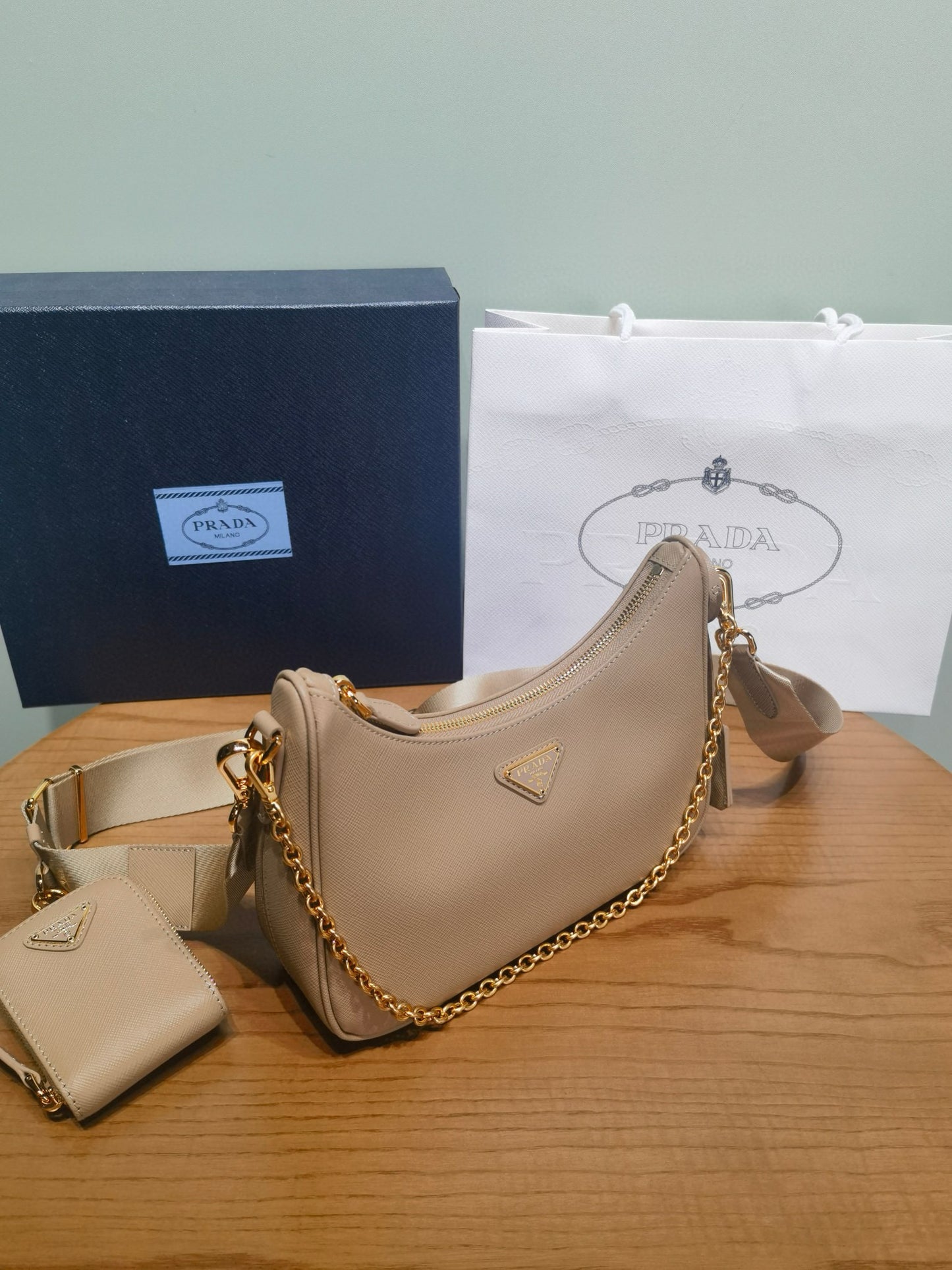 Prada 3 in 1 Cross Body Bag