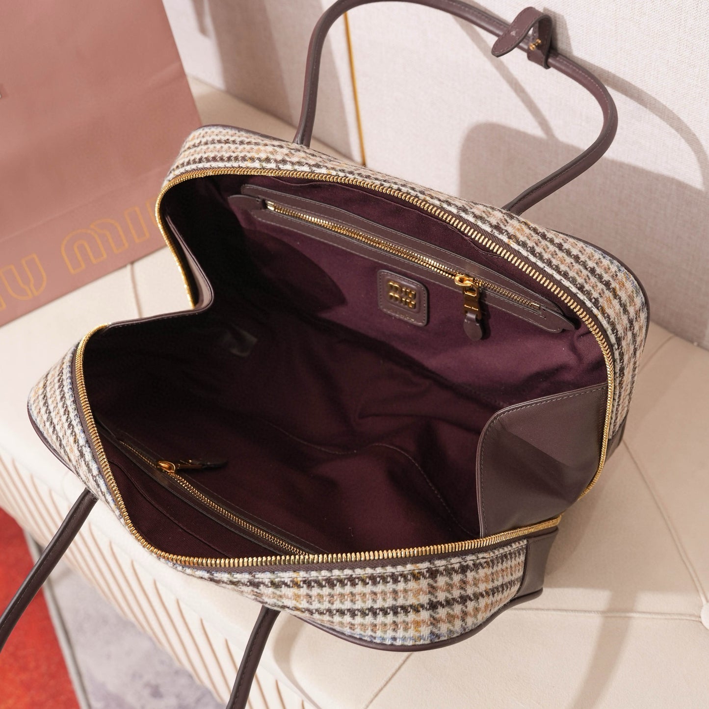 Miu Miu Briefcase 34x23x12cm