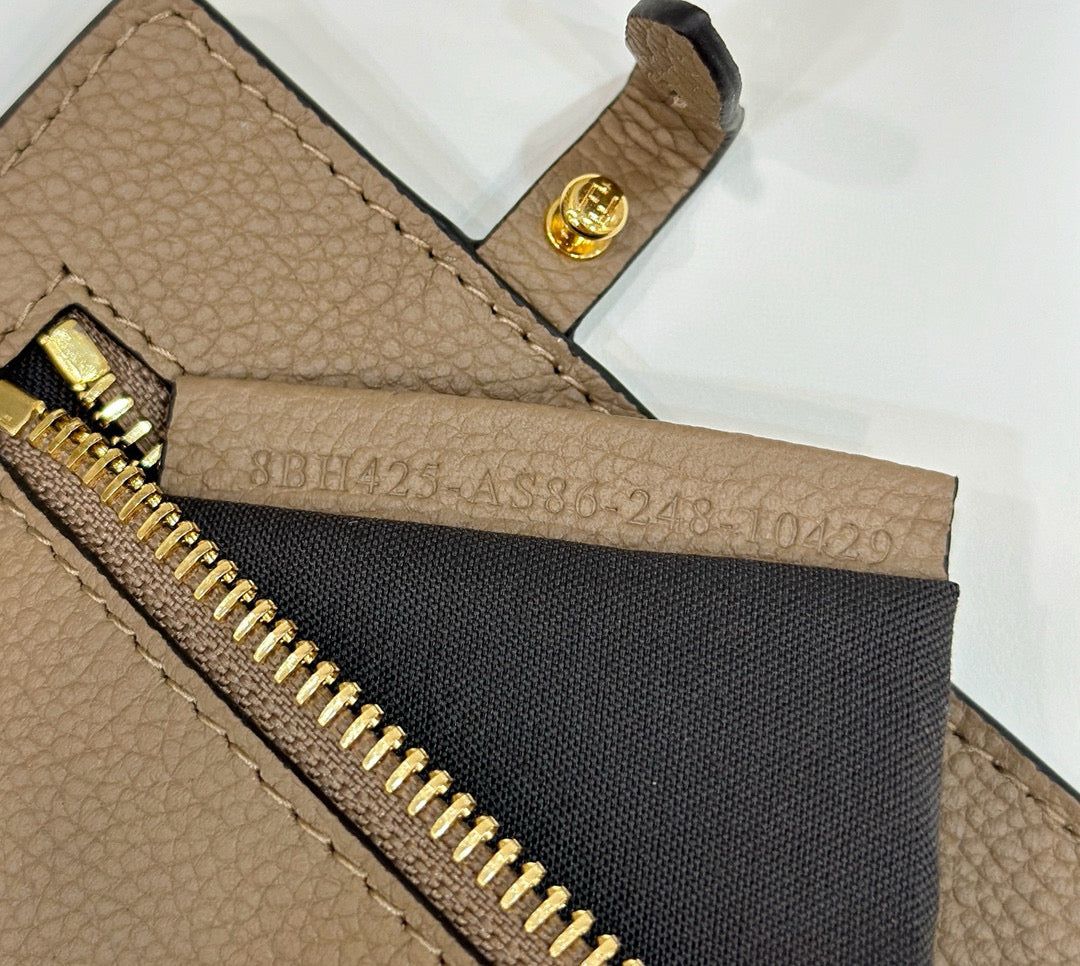 Fendi Pequin Roll Tote Bag (Large)