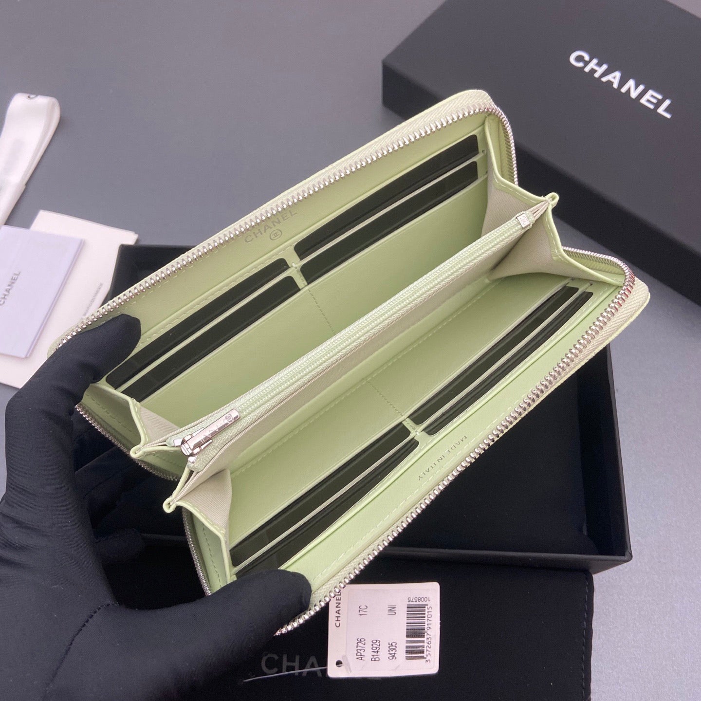 Chanel Long Zipped Wallet