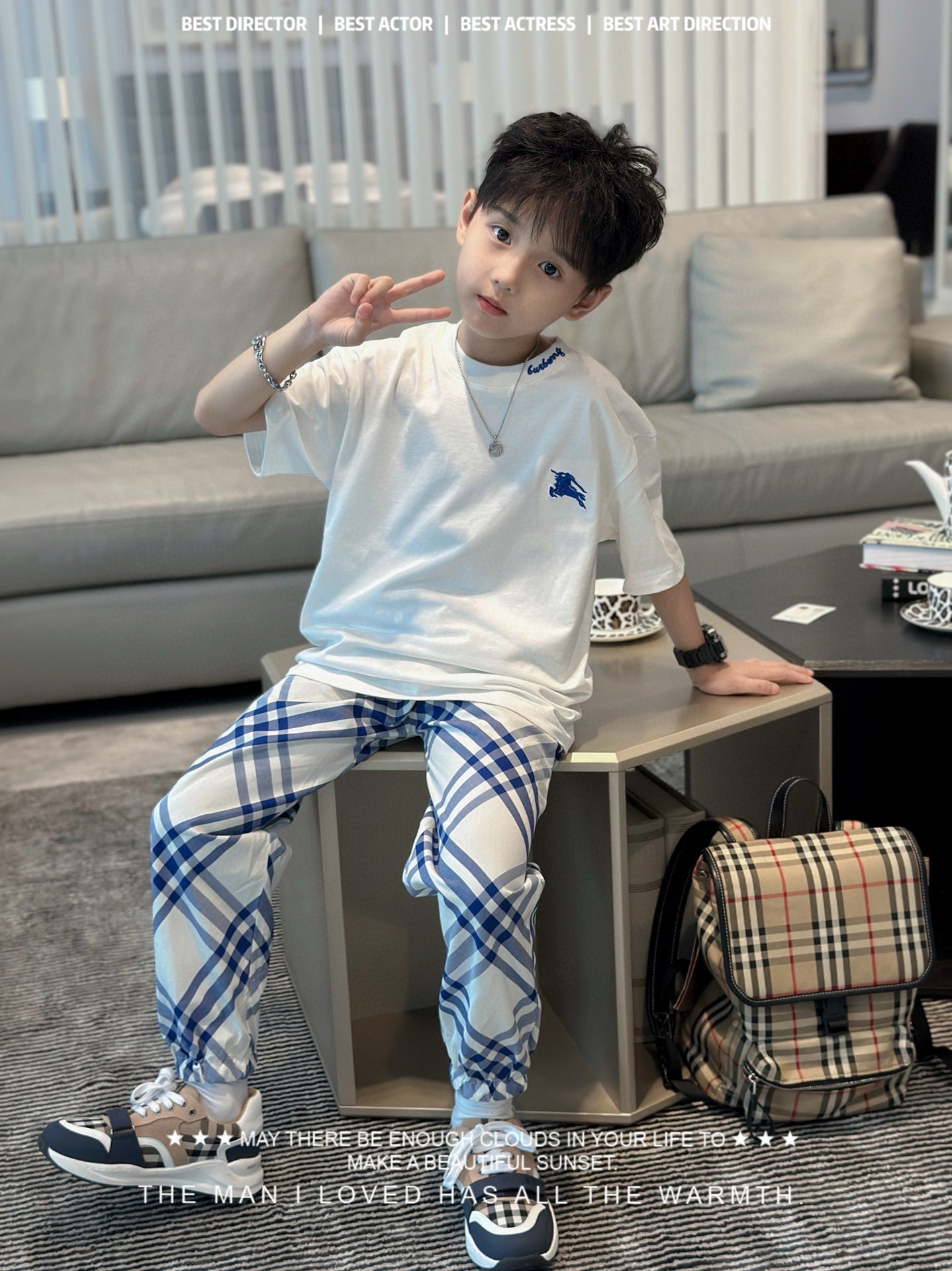 BBR T-shirt/Long Pant Set