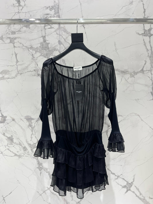 Saint Laurent Long Dress