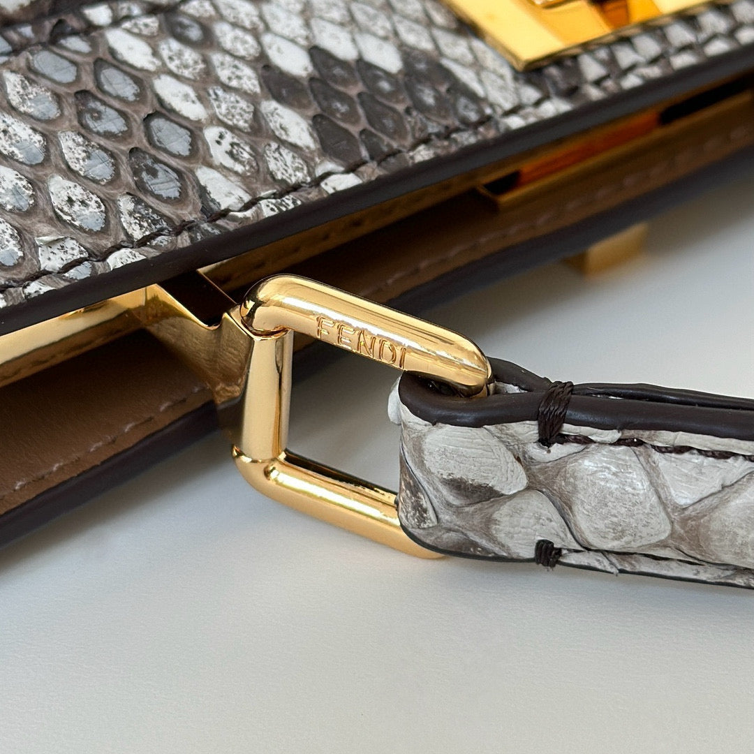 Fendi Peekaboo Bag (Python leather)