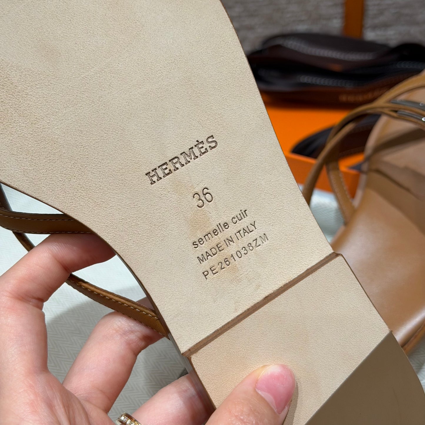 Hermes Sandals