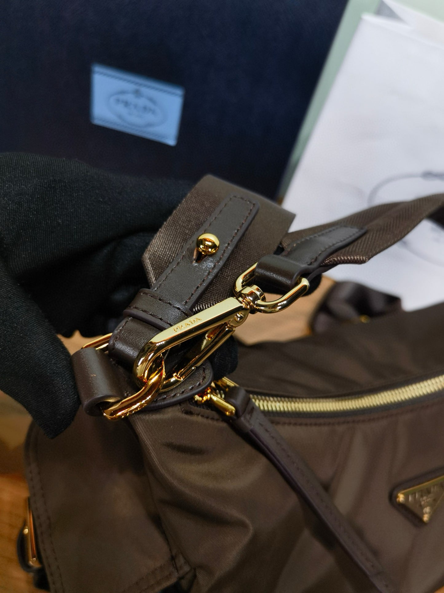 PD Re-Nylon Aimee Shoulder Bag