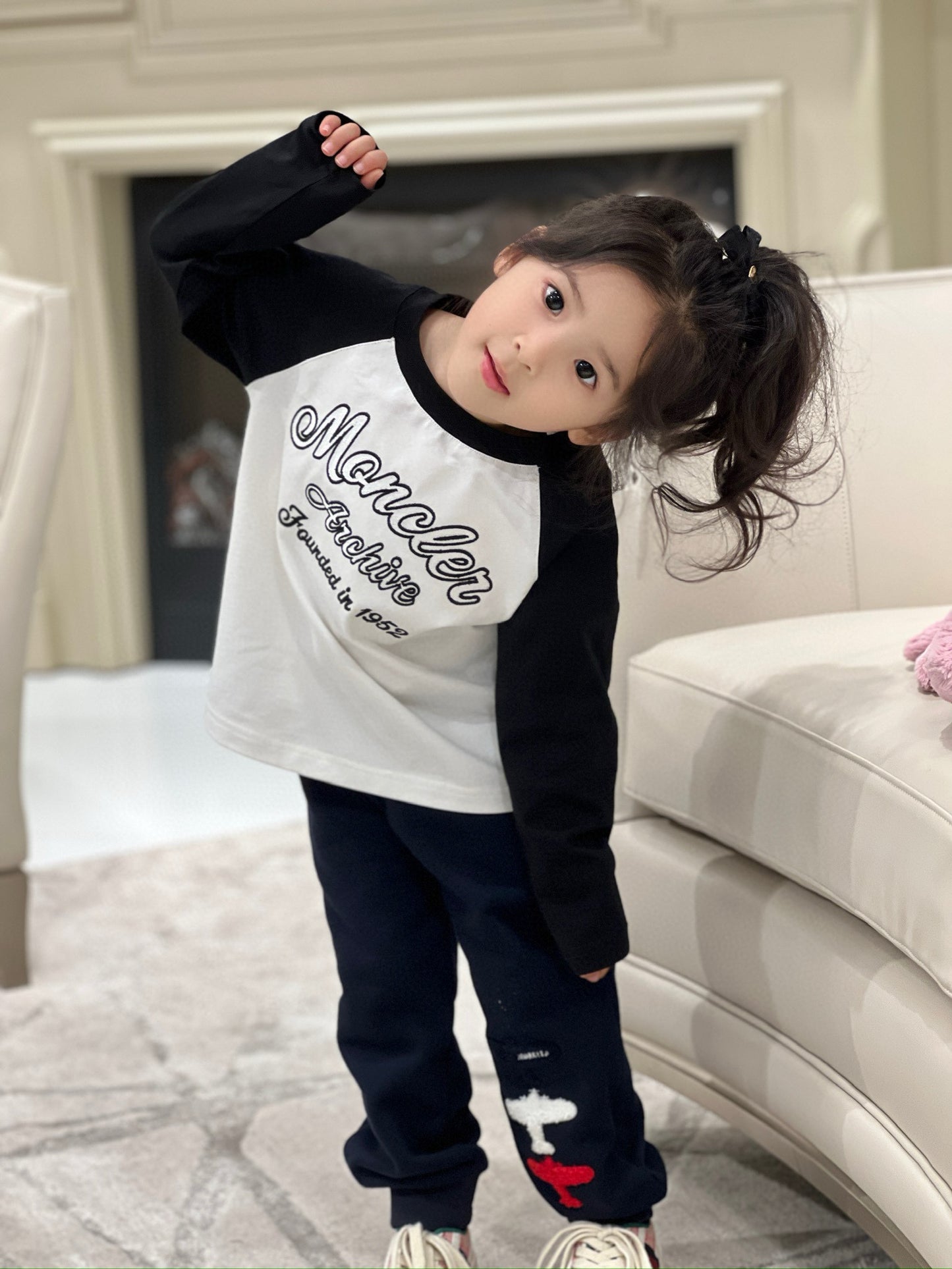 Moncler Long Sleeve/Long Pant Set