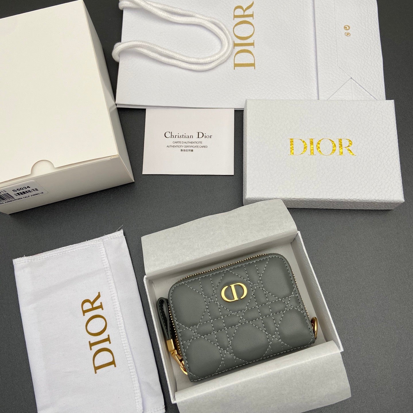 Dior Jolie Glycine Wallet